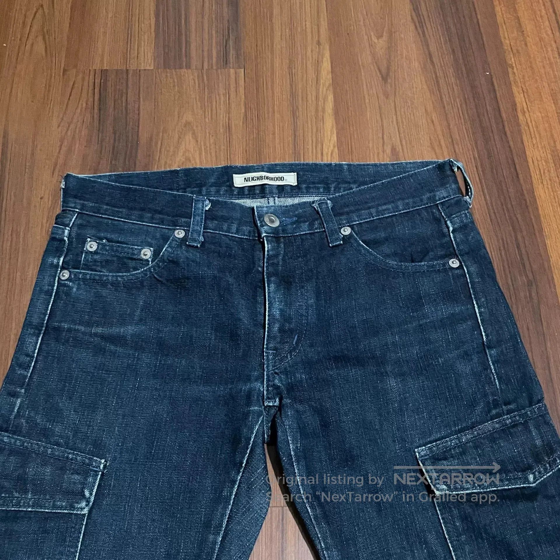 Neighborhood NEIGHBORHOOD 02 Side Pocket Washed Jeans. Size US 39 - 3 Thumbnail