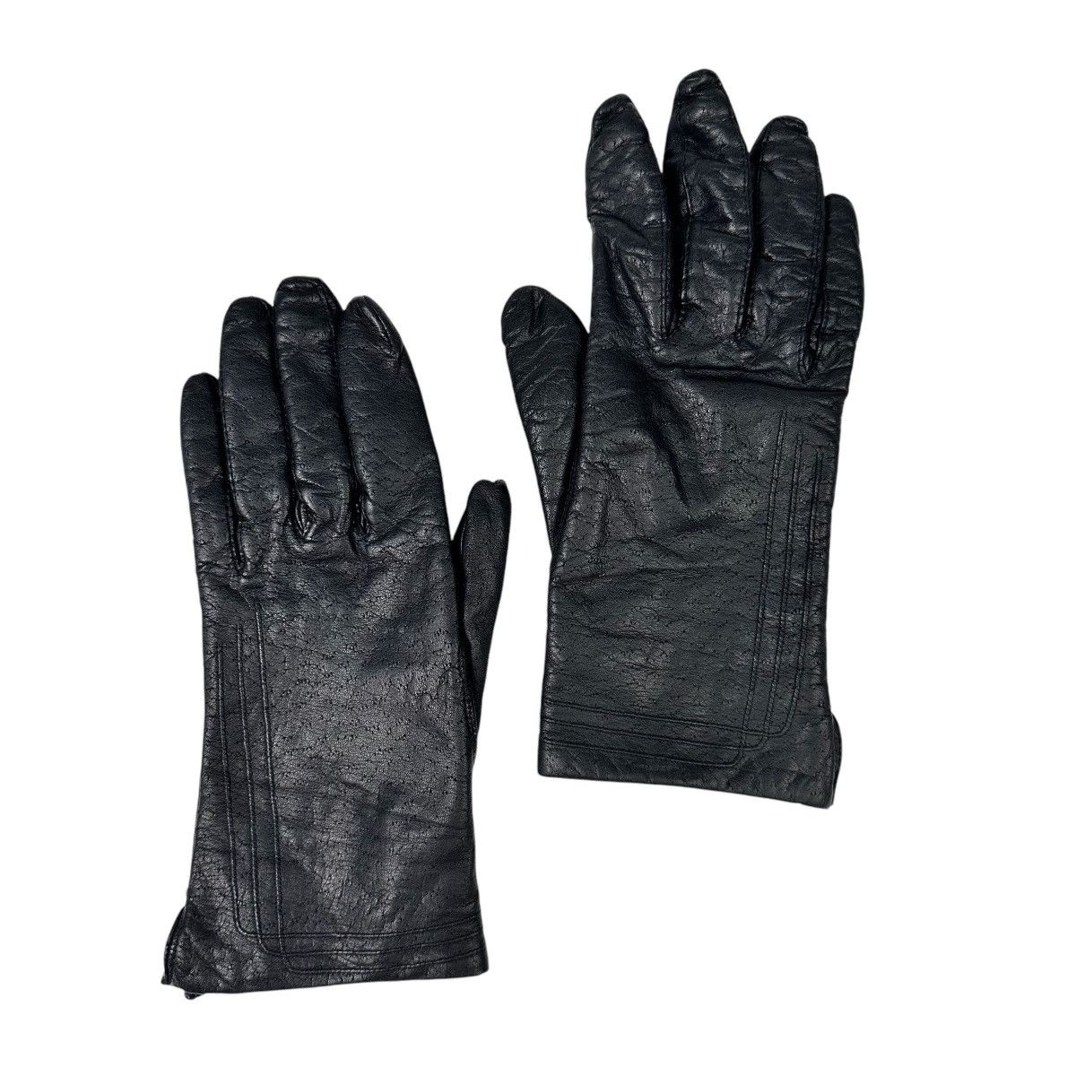 Vintage Vintage Women’s Leather Gloves Size Medium Lined Size ONE SIZE - 1 Thumbnail