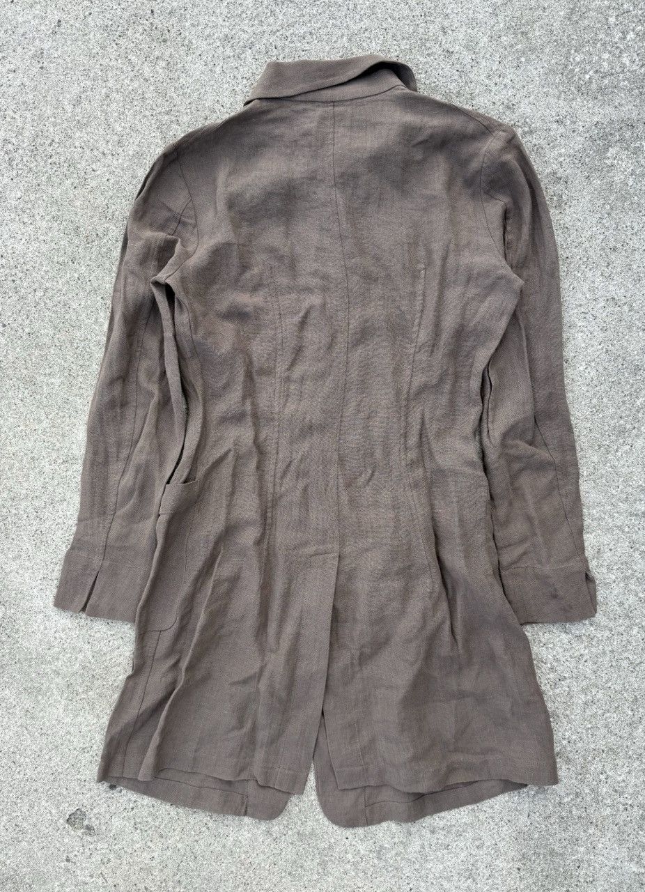 Jil Sander Jil Sander - Vintage Linen Shirt/Coat Size XS / US 0-2 / IT 36-38 - 4 Thumbnail
