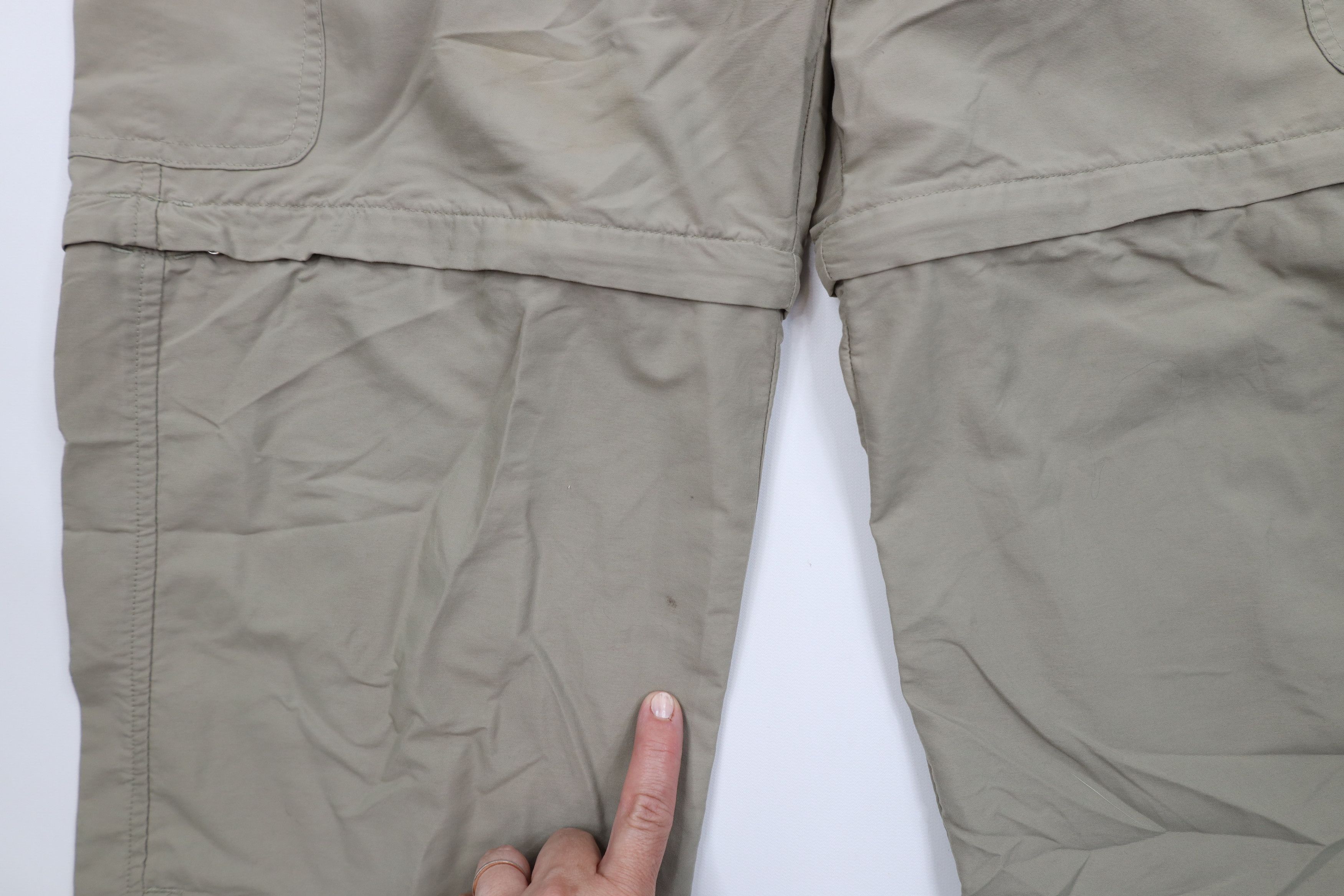 L.L. Bean Vintage LL Bean Convertible Cargo Pants Shorts Trekking Size 32" / US 10 / IT 46 - 7 Thumbnail