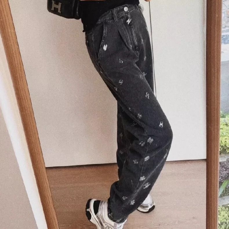 Chanel Sequined jeans