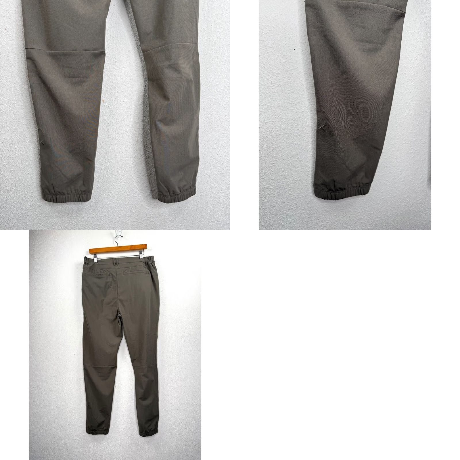 Cuts Cuts Clothing AO Joggers Mens XL Gray Tapered Leg Performance Drawstring? (Note: Original includes Elastic Waist, Flat Front, Zip, Polyester) Size US 34 / EU 50 - 9 Thumbnail