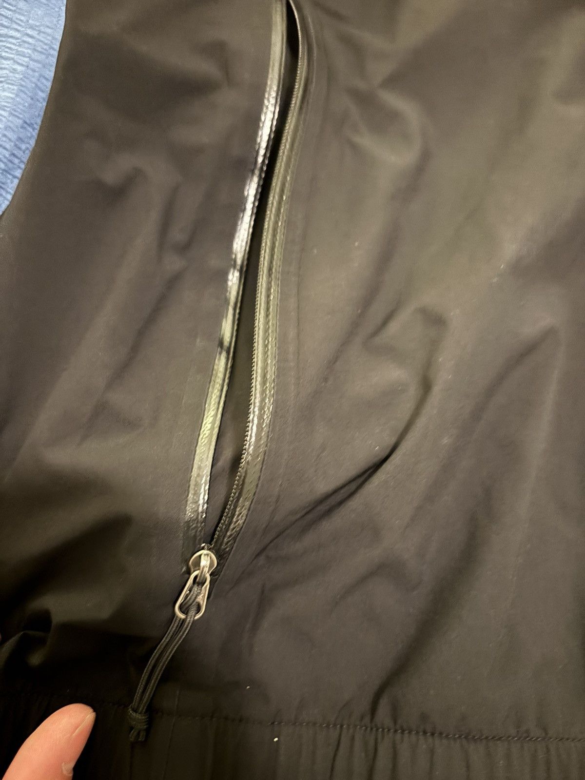 The North Face North Face Black Hooded Full Zip Shell Jacket Size US L / EU 52-54 / 3 - 5 Thumbnail