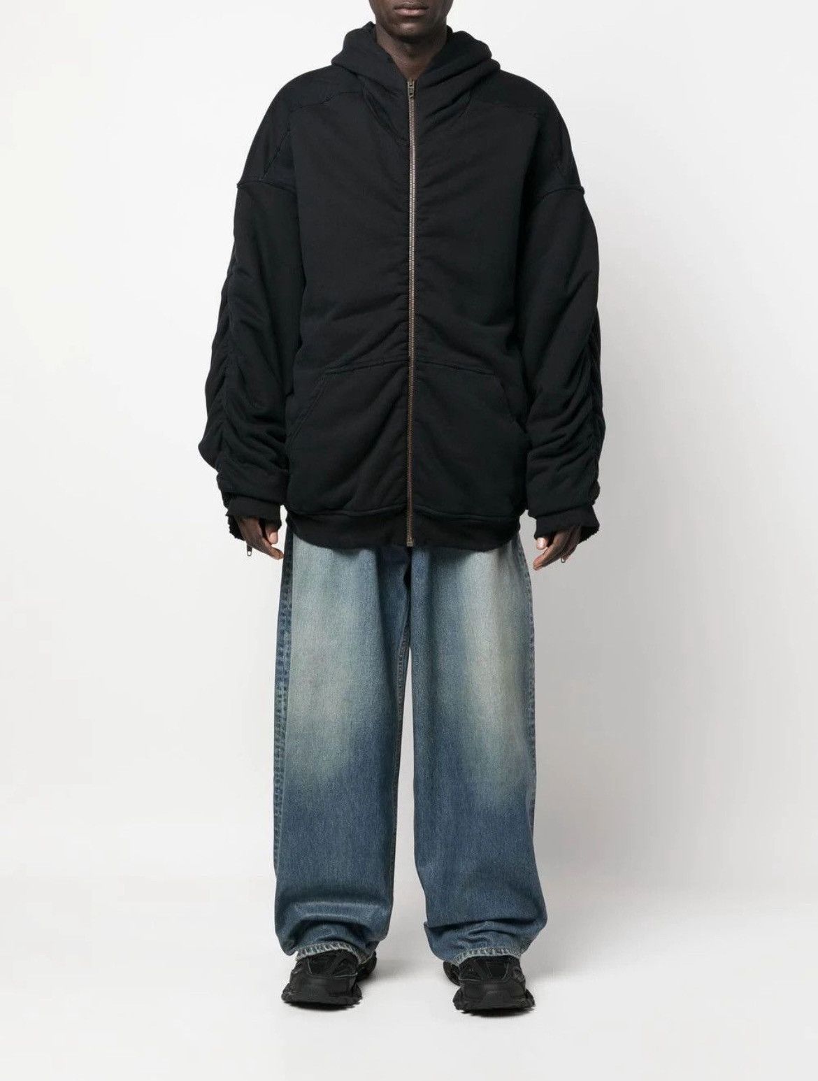 Balenciaga Balenciaga Bomber Hoodie Size US M / EU 48-50 / 2 - 16 Thumbnail