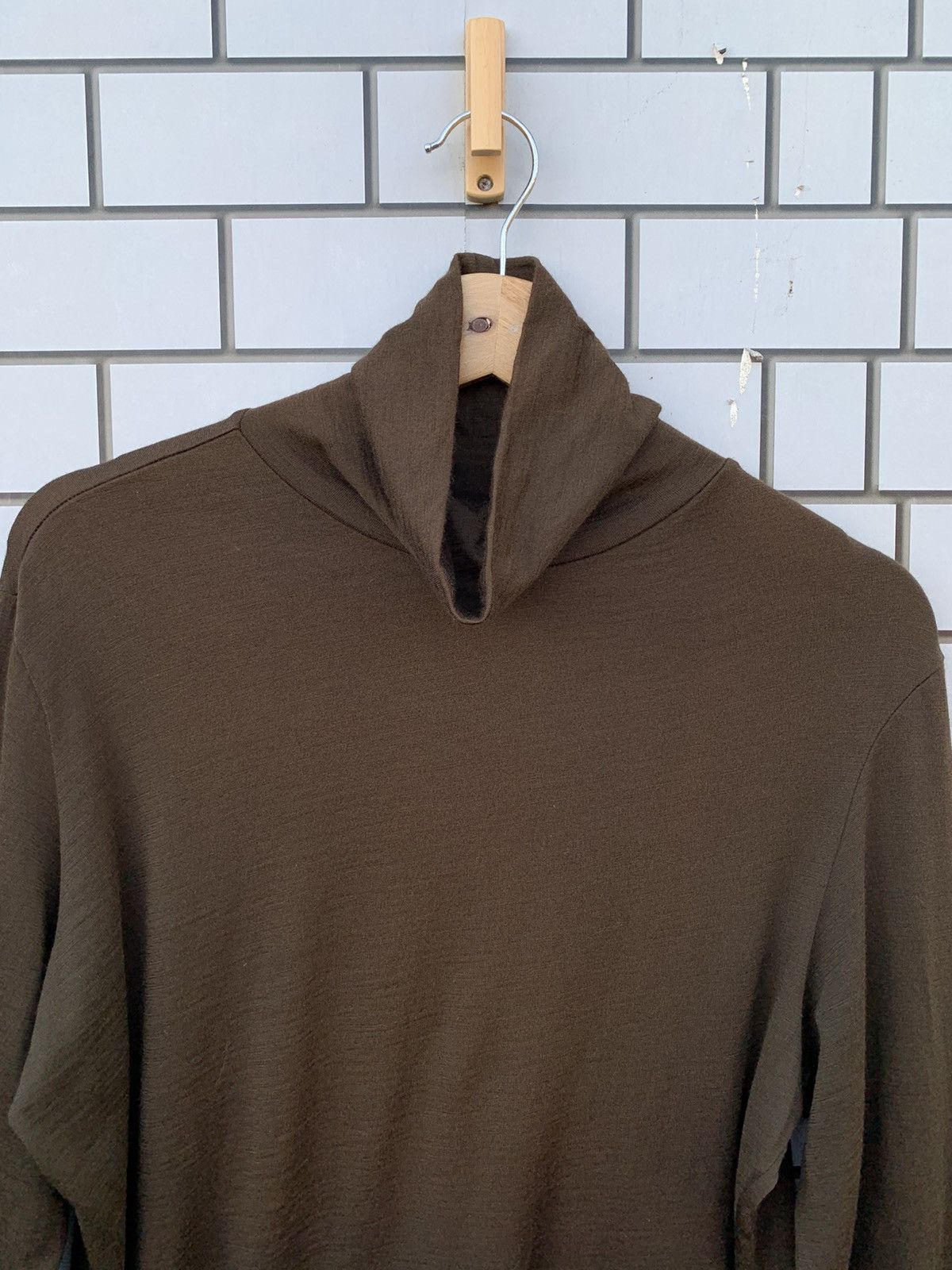 Yohji Yamamoto Vintage Yohji Yamamoto Long Sleeve Tshirts Size US M / EU 48-50 / 2 - 3 Thumbnail