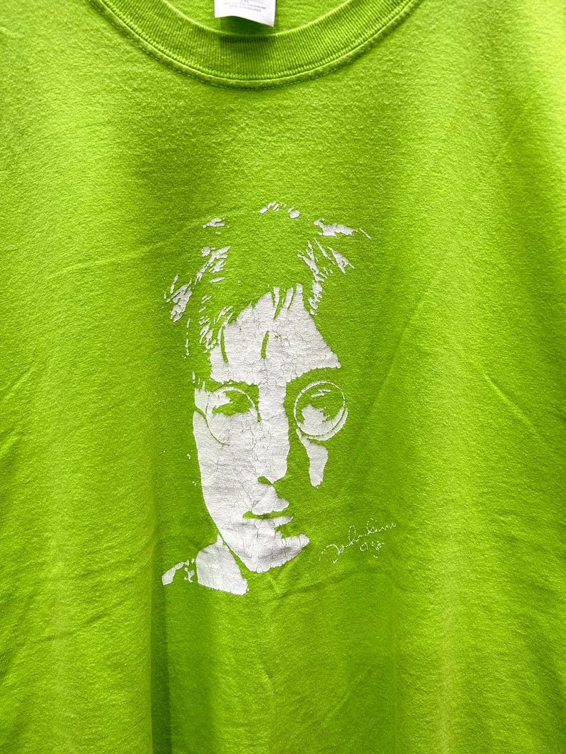 Band Tees Vintage 2000s John Lennon The Beatles tshirt size 2XL Size US XXL / EU 58 / 5 - 3 Thumbnail