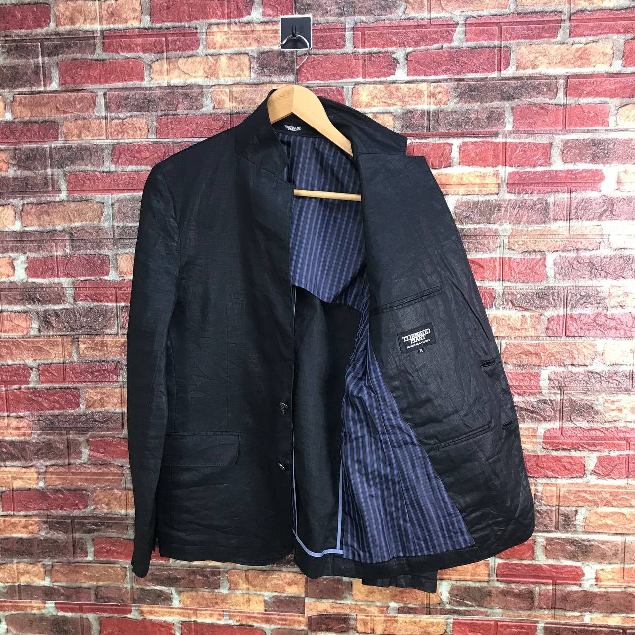 Tornado Mart TORNADO MART BLACK MAMBA MINIMALIST LIGHTJACKET JAPAN MADE Size US M / EU 48-50 / 2 - 2 Thumbnail