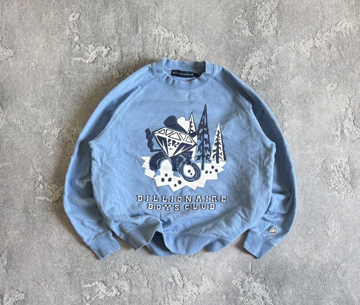 Billionaire Boys Club × Vintage Billionaire Boys Club L big logo sweatshirt jumper pullover Size US L / EU 52-54 / 3 - 1 Thumbnail