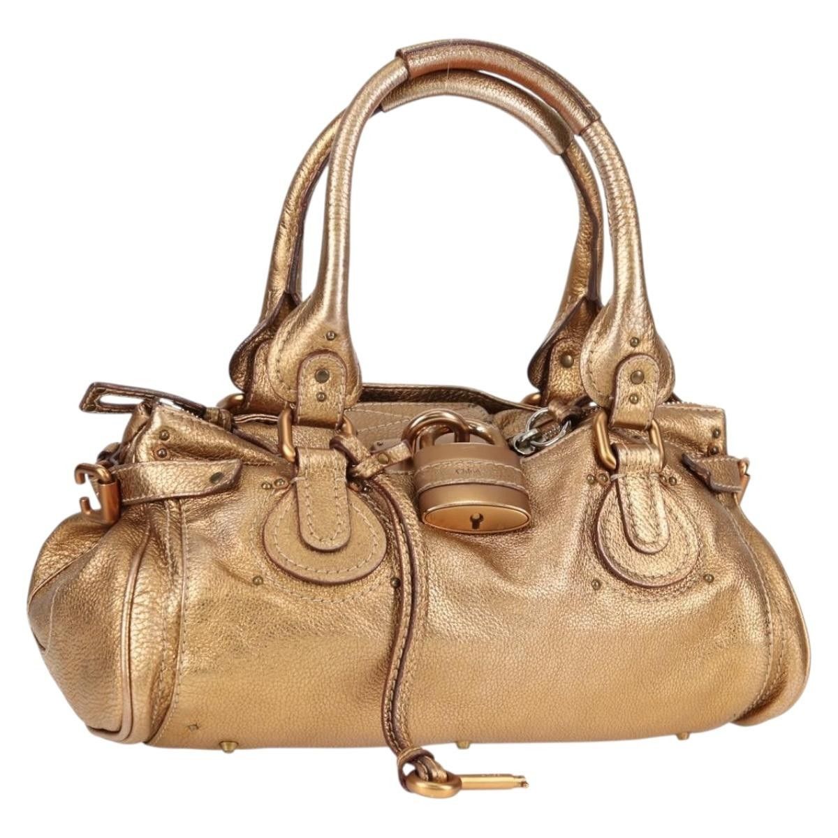 Chloe Chloe Paddington Lock Satchel Leather Size ONE SIZE - 1 Thumbnail