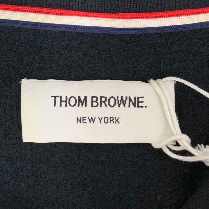 Thom Browne THOM BROWNE Colorblock Four Bar Wool Hooded Jacket Size US S / EU 44-46 / 1 - 6 Thumbnail