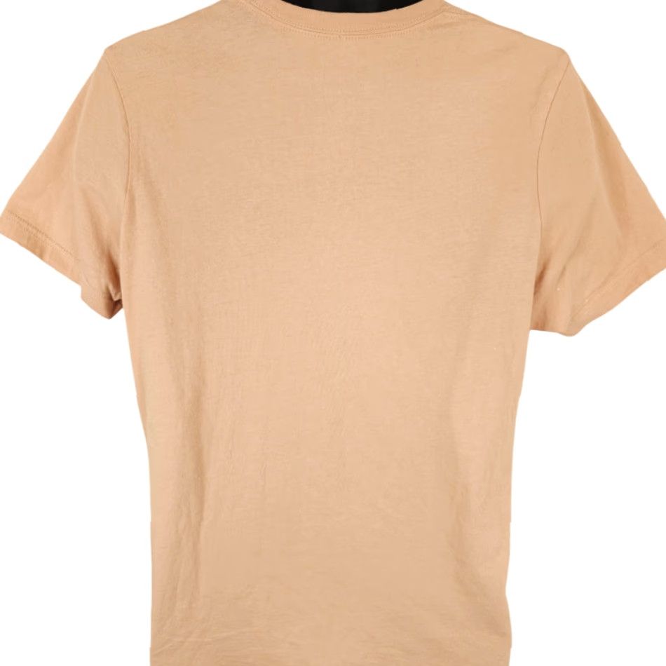 Vintage WRLDINVSN Christian T Shirt Mens Medium Beige Cross Jesus Christ Crew Neck Short Sleeve Size US M / EU 48-50 / 2 - 4 Thumbnail