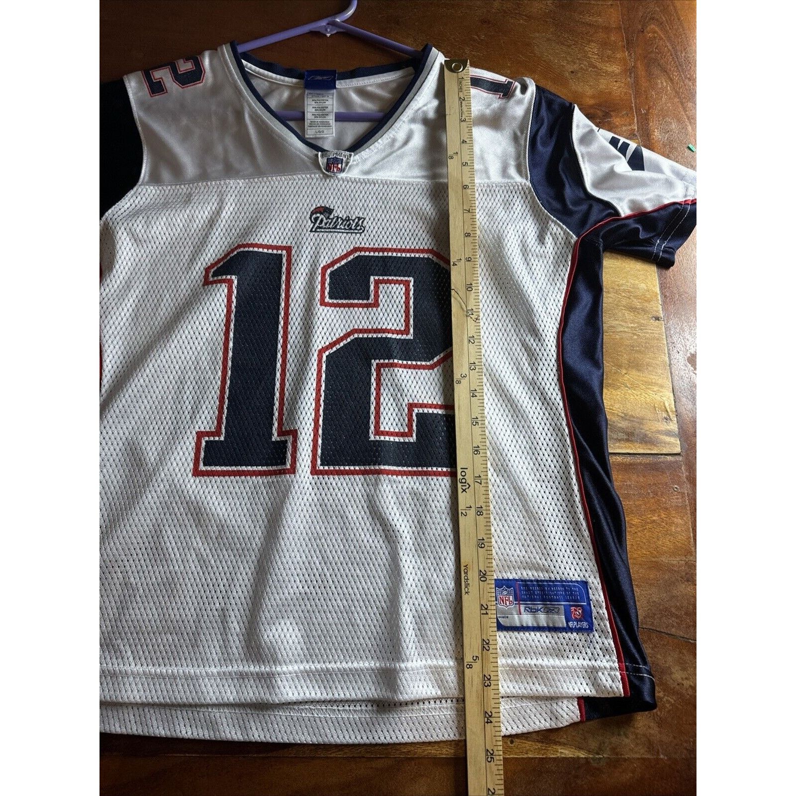 Reebok Reebok Tom Brady New England Jersey NFL Patriots Youth L Size US XXS / EU 40 - 8 Thumbnail