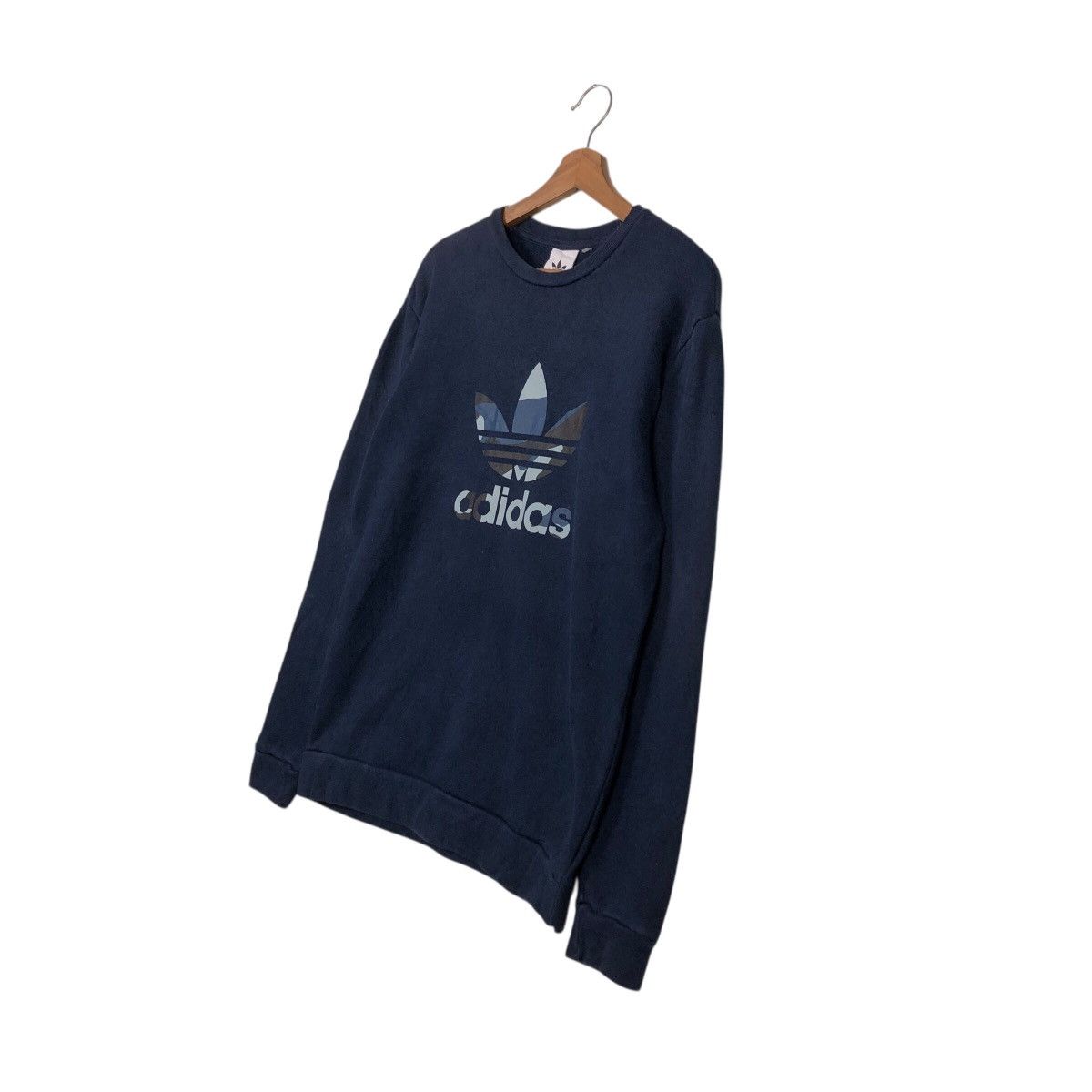 Adidas 📌Vintage Sweatshirt Adidas Big Logo Over Print Size US M / EU 48-50 / 2 - 3 Thumbnail