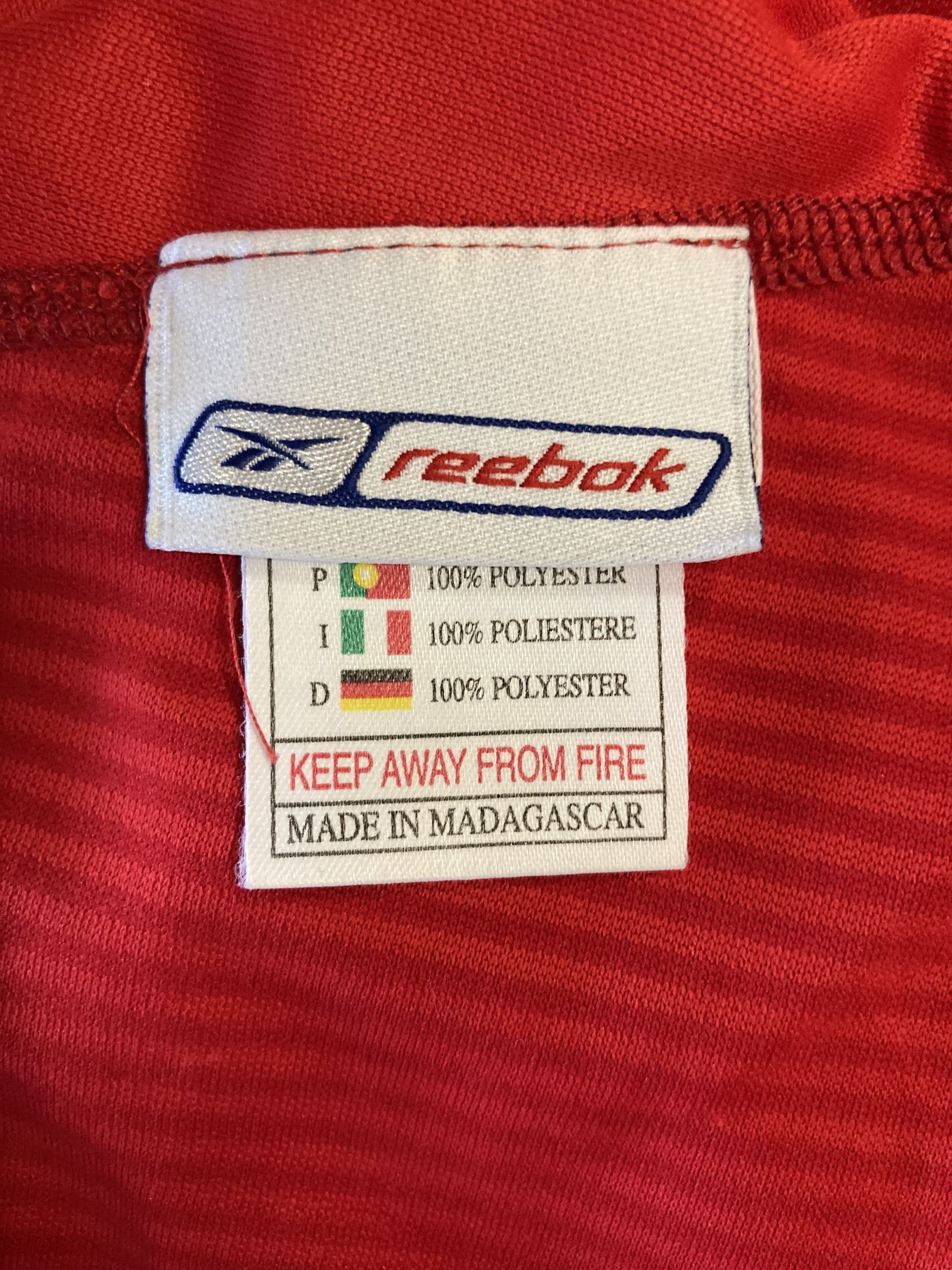 Reebok × Vintage Liverpool Football Jersey Maillot Home Vintage Shirt Reebok Size US XL / EU 56 / 4 - 7 Thumbnail