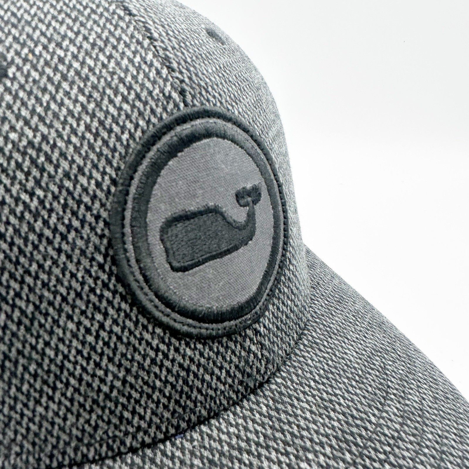 Vineyard Vines Vineyard Vines Houndstooth Patch Trucker Hat Gray Snapback Size ONE SIZE - 3 Thumbnail