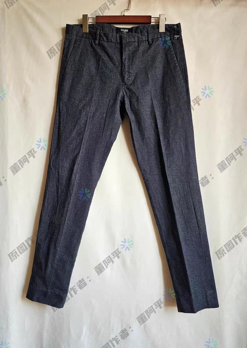 Fendi FENDI Men's Casual Pants. Q4 Size US 34 / EU 50 - 1 Thumbnail