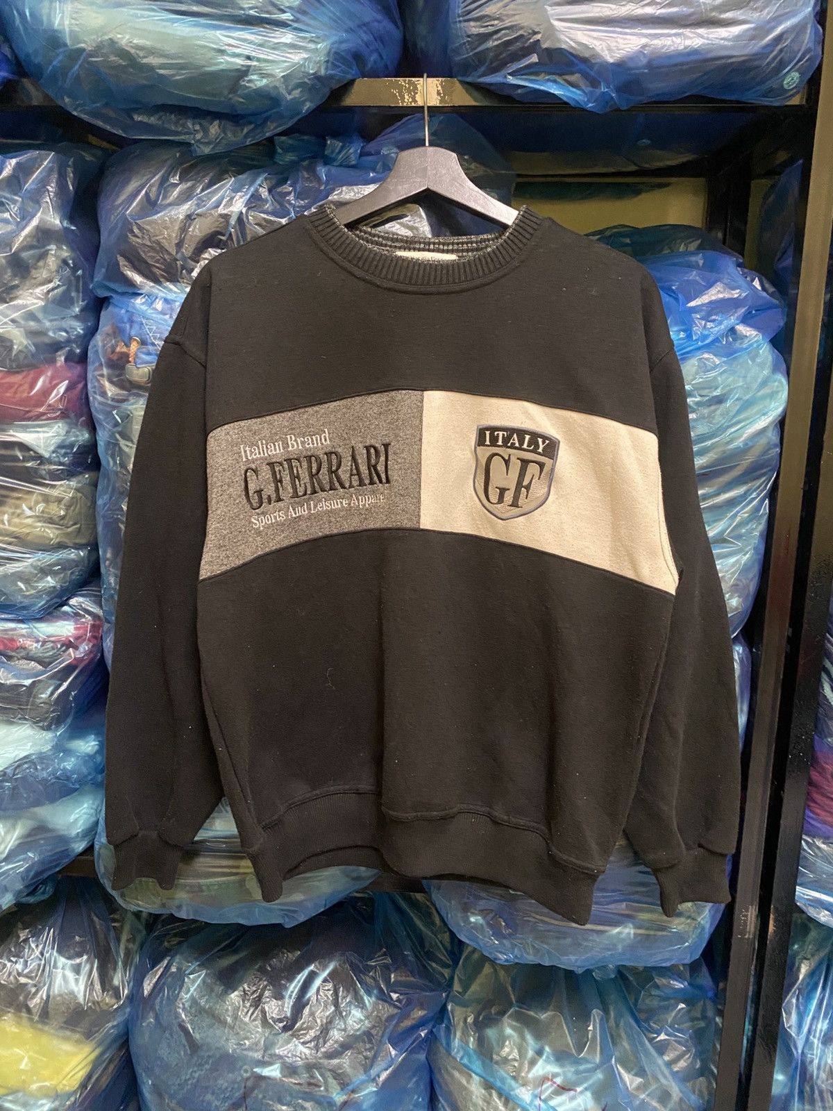 Vintage VINTAGE GIORGIO FERRARI SWEATSHIRT Size US M / EU 48-50 / 2 - 1 Thumbnail