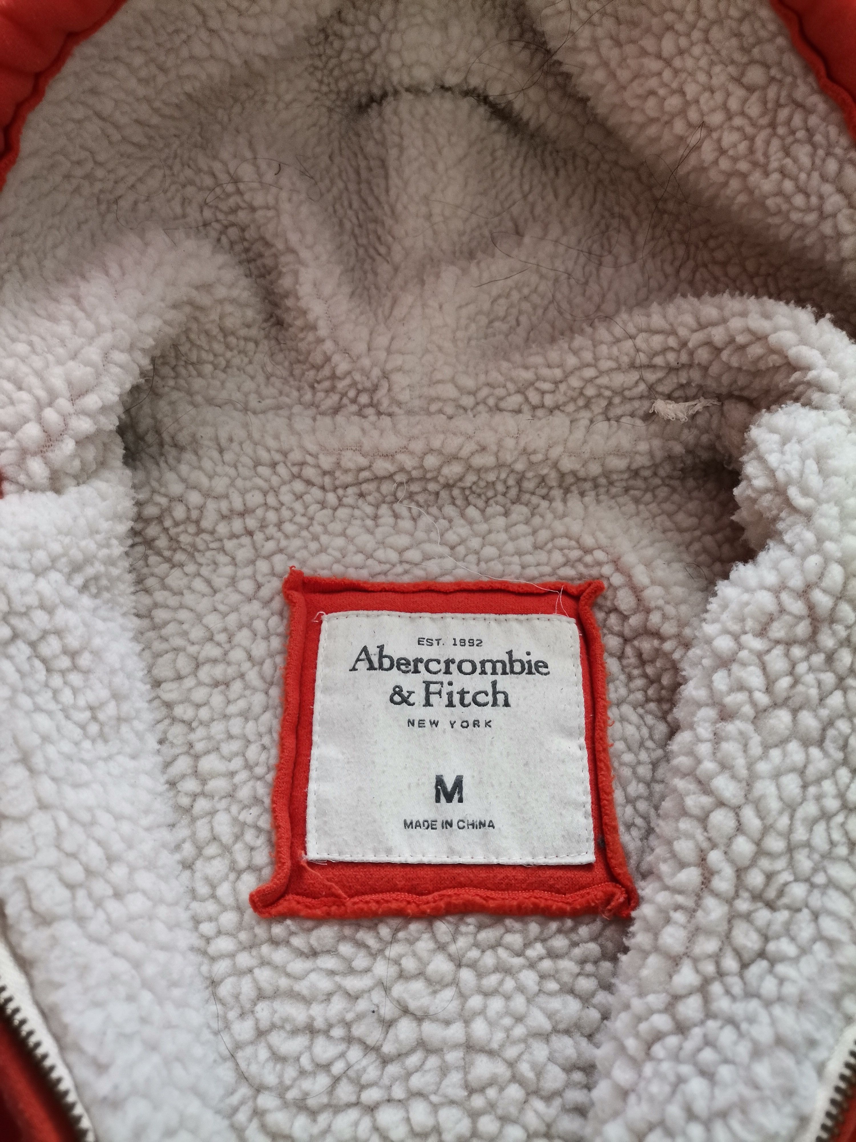 Abercrombie & Fitch Abercrombie & Fitch Women's Zip Up Sherpa Hoodie Size M / US 6-8 / IT 42-44 - 3 Thumbnail