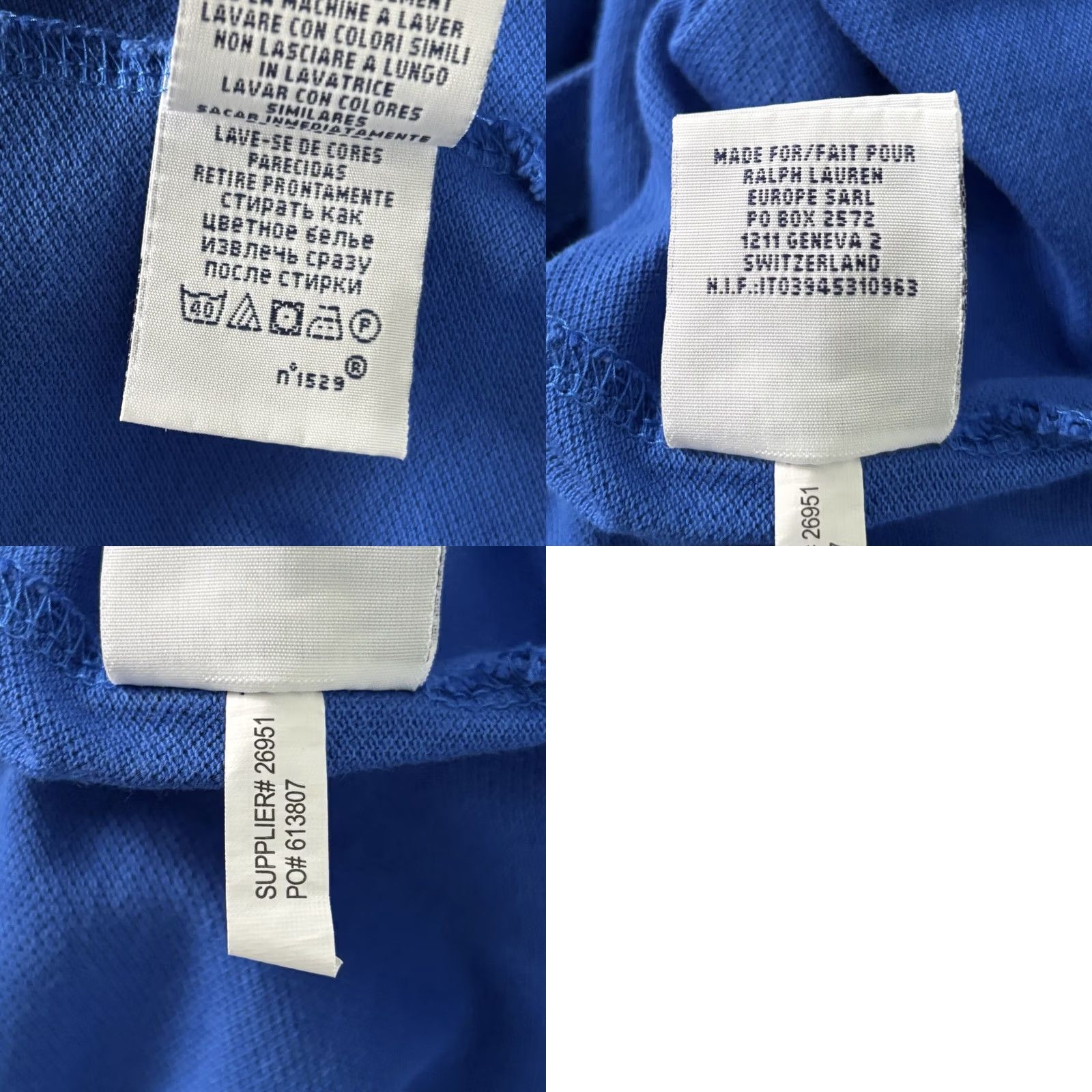 Polo Ralph Lauren VINTAGE None Size US S / EU 44-46 / 1 - 8 Thumbnail
