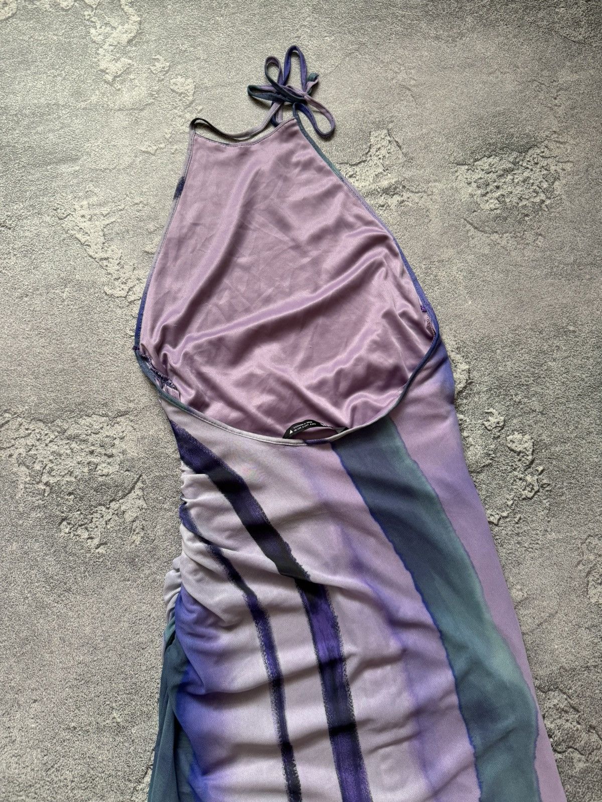 Japanese Brand × Jean Paul Gaultier Mesh dress long sleeveless motive like Jean Paul Gaultier Size S / US 4 / IT 40 - 11 Thumbnail
