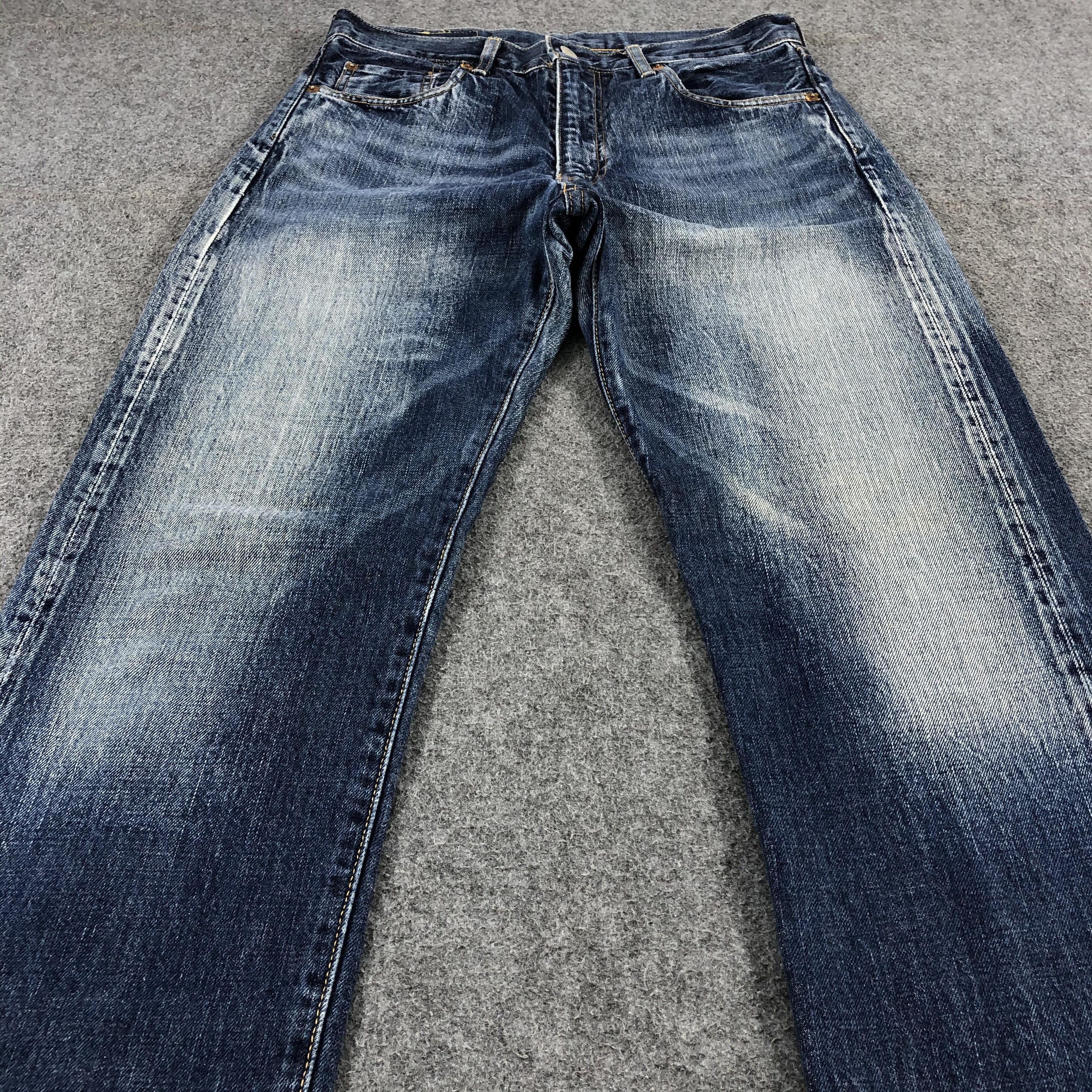 Levi's × Vintage Vintage 90s Big E Redline Levis 502 Jeans-JM1576 Size US 31 - 3 Thumbnail