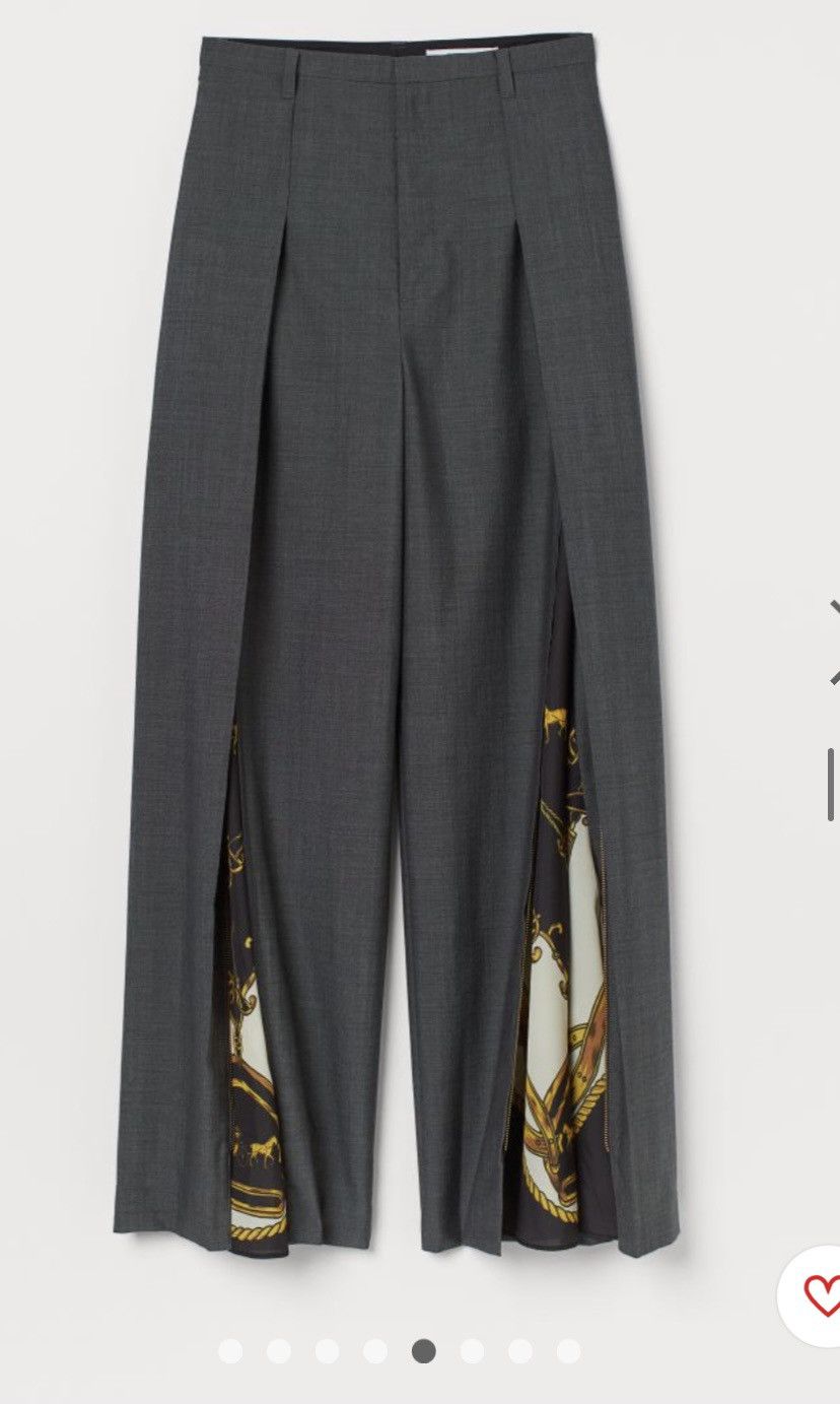 Toga Toga Archives x H&M scarf cut trousers Size 33" - 1 Thumbnail