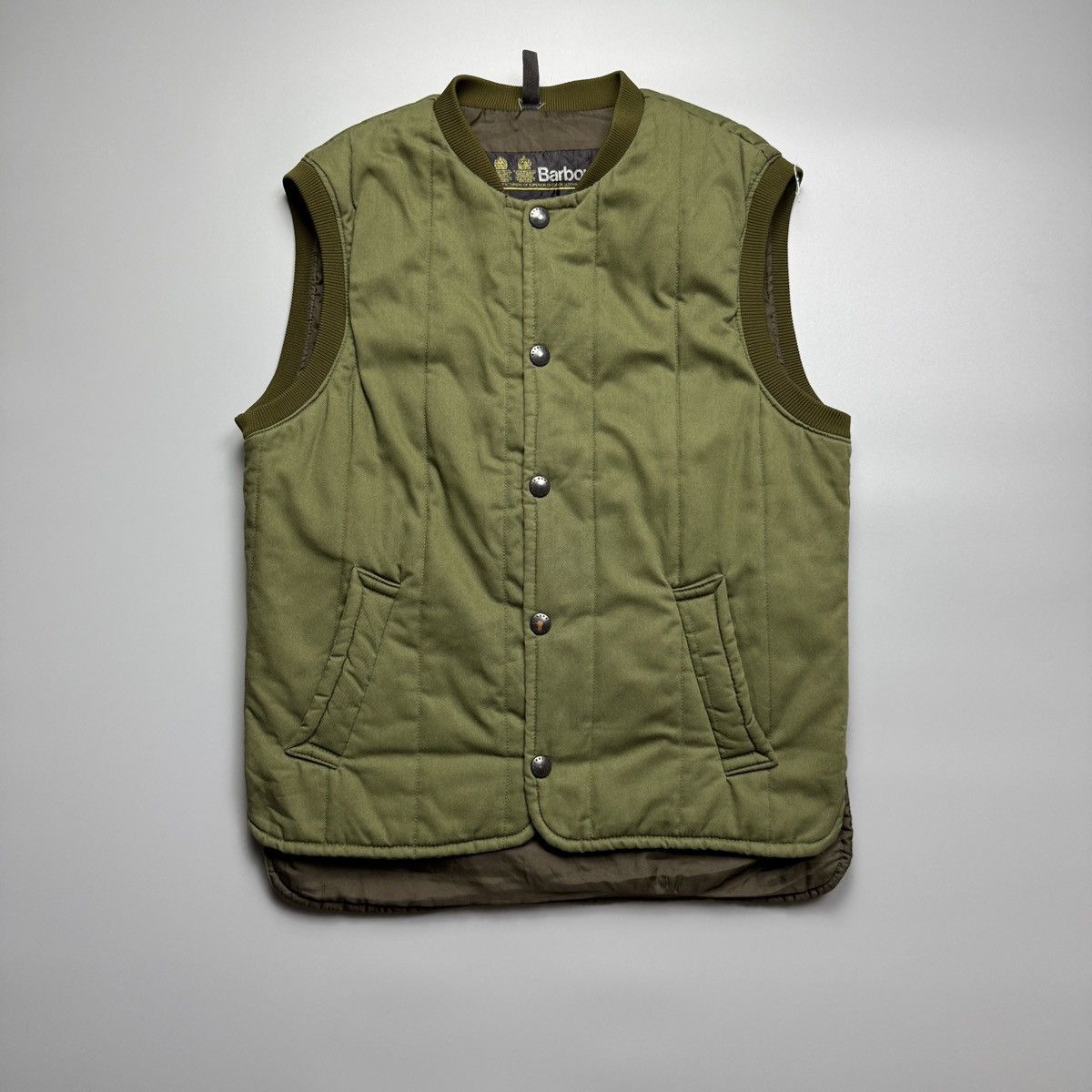 Barbour Nice❗️Vintage Barbour Distressed Wax Vest Jacket | Grailed