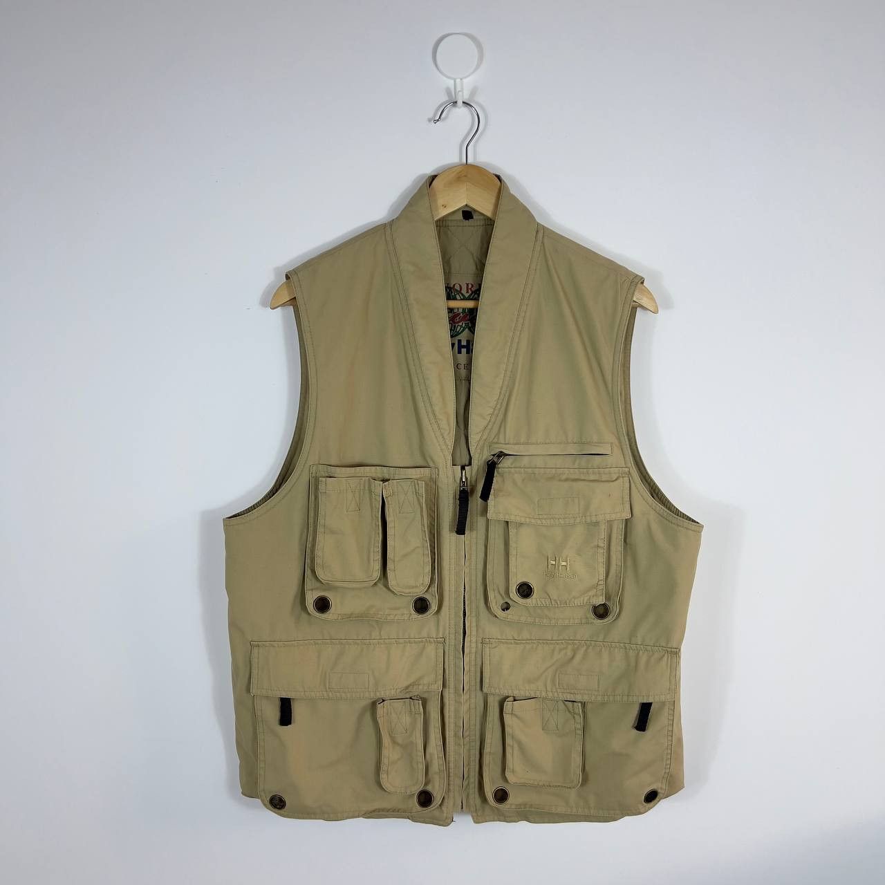 Helly Hansen Helly Hensen Vest Multi pocket Men’s Size M Beige Y2K Size US M / EU 48-50 / 2 - 1 Thumbnail