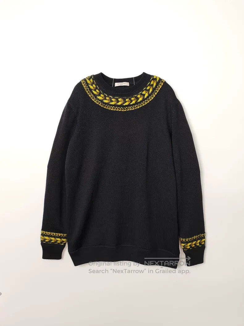 Givenchy Givenchy Wheat Jacquard Wool Size US S / EU 44-46 / 1 - 1 Thumbnail