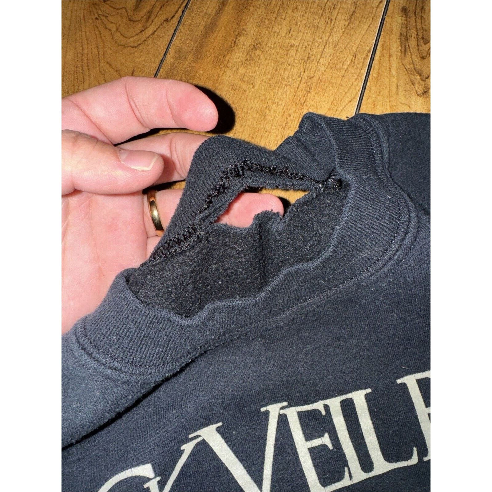Band Tees × Vintage Black Veil Brides Crewneck Sweatshirt Black 22x25 Medium Size US M / EU 48-50 / 2 - 3 Thumbnail