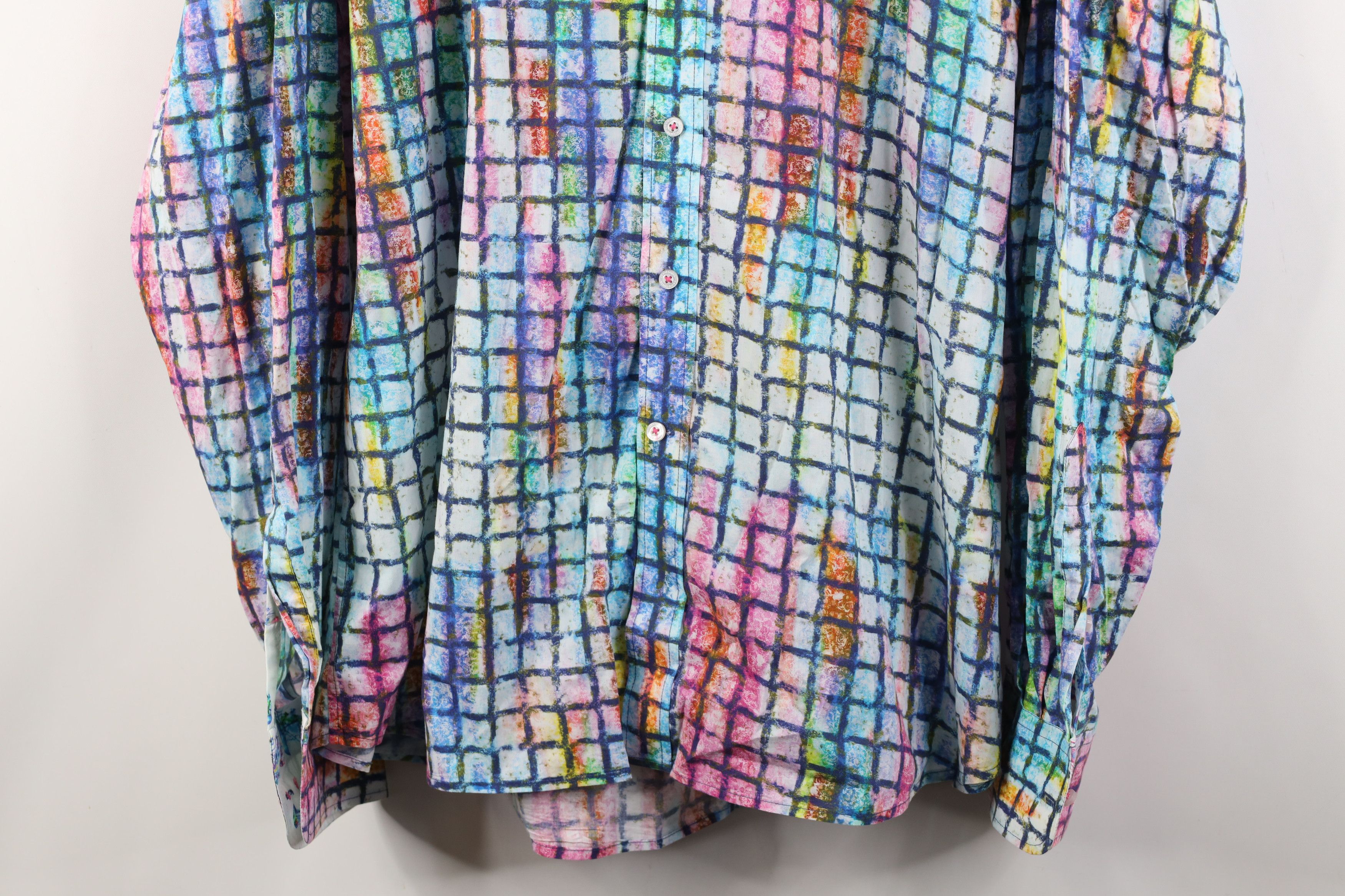 Vintage David Smith Australia Jelly Fish Flip Cuff Collared Shirt Size US XL / EU 56 / 4 - 3 Thumbnail