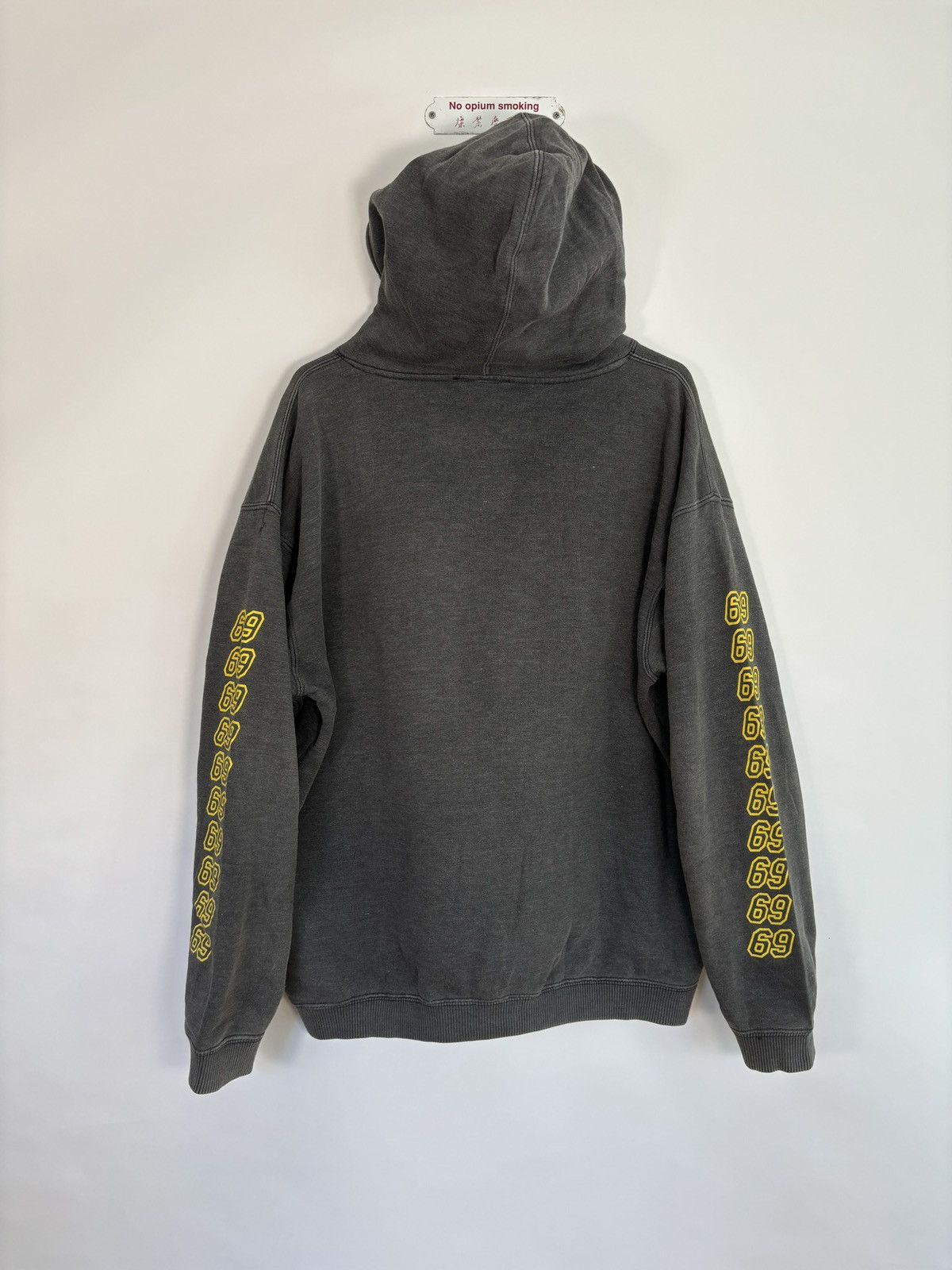 Vintage 🚭SICK AND TWISTED🚭 Porn Star "69" MOTIF Hoodie Size US XL / EU 56 / 4 - 3 Thumbnail