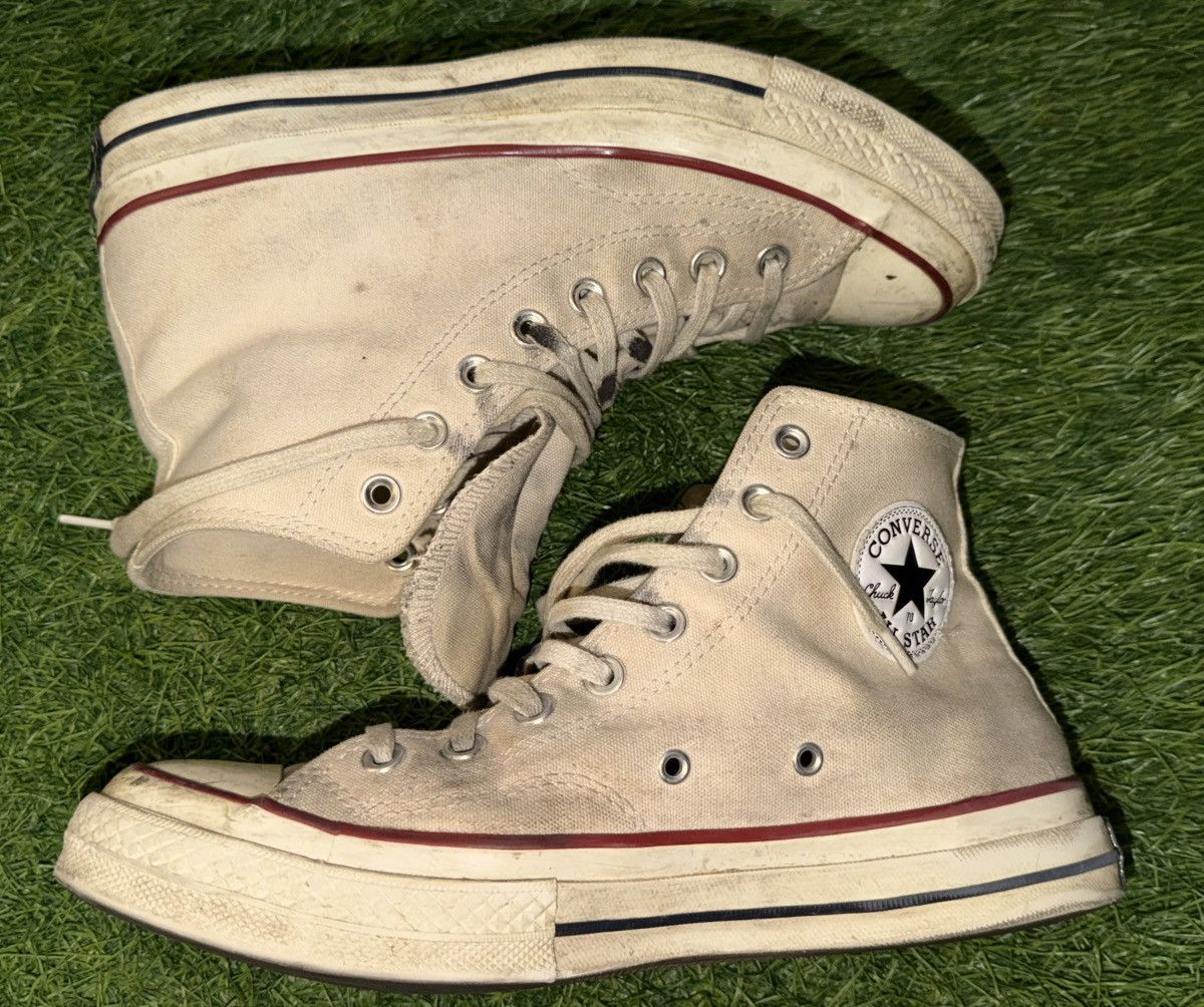 Converse CONVERSE CHUCK 70 HIGH PARCHMENT SNEAKERS 162053C Size US 8 / EU 41 - 1 Thumbnail