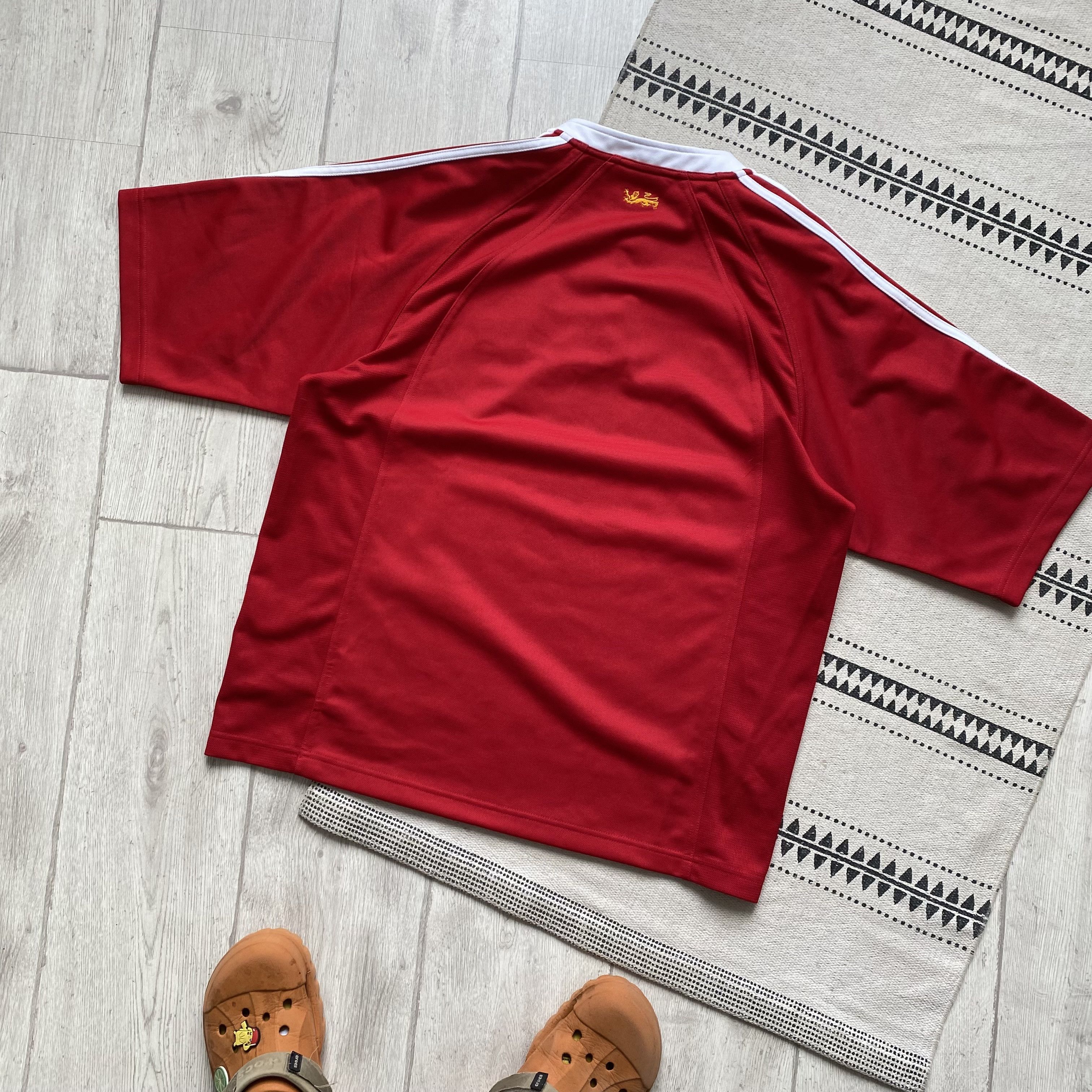 Adidas 🏈 Vintage Adidas Irish England Rugby jersey Heavy boxy tee Size US L / EU 52-54 / 3 - 10 Thumbnail