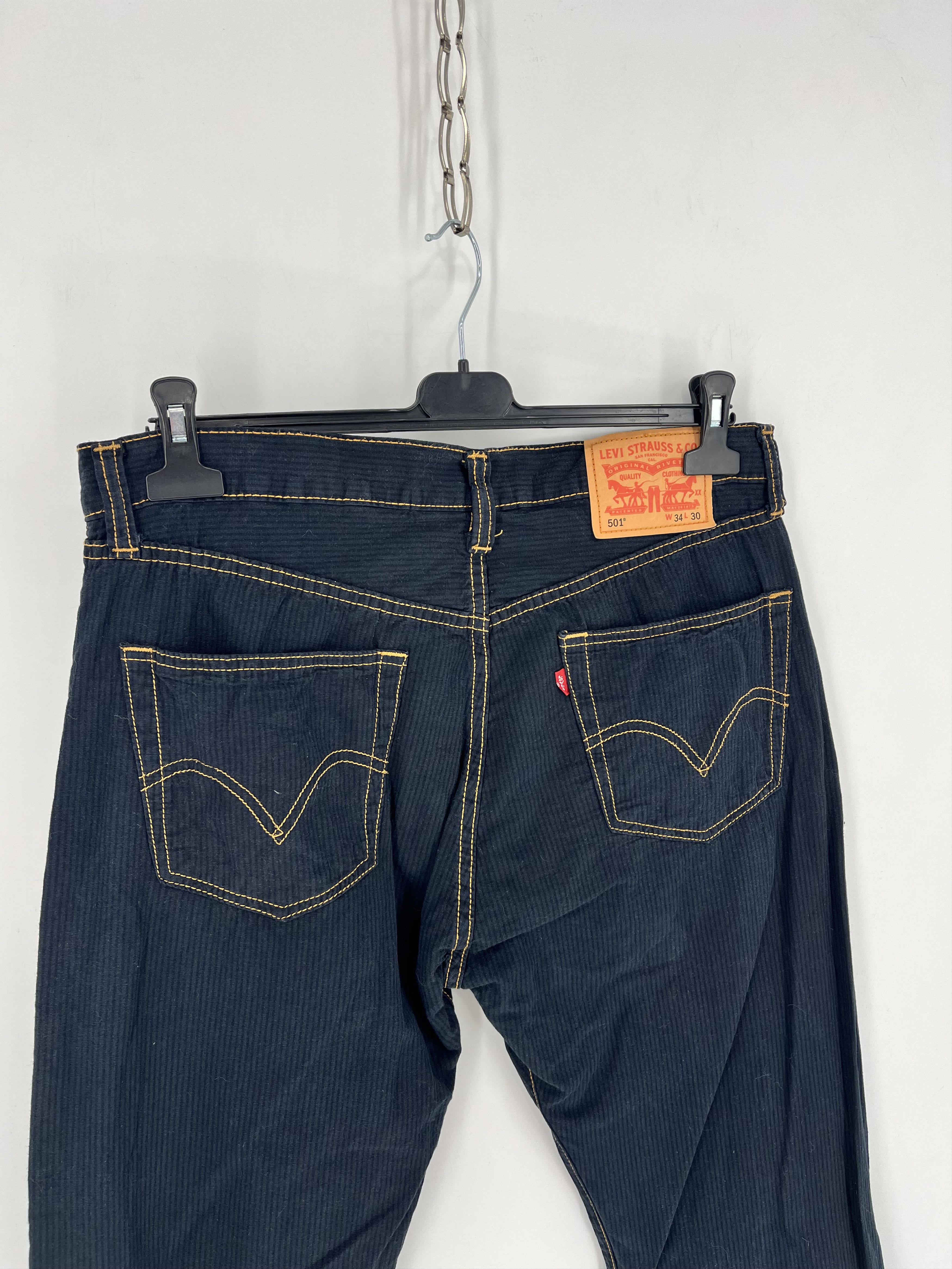Levi's × Levi's Vintage Clothing Levi's 501 Vintage Denim Navy Jeans W34L30 Made In China Size US 34 / EU 50 - 8 Thumbnail