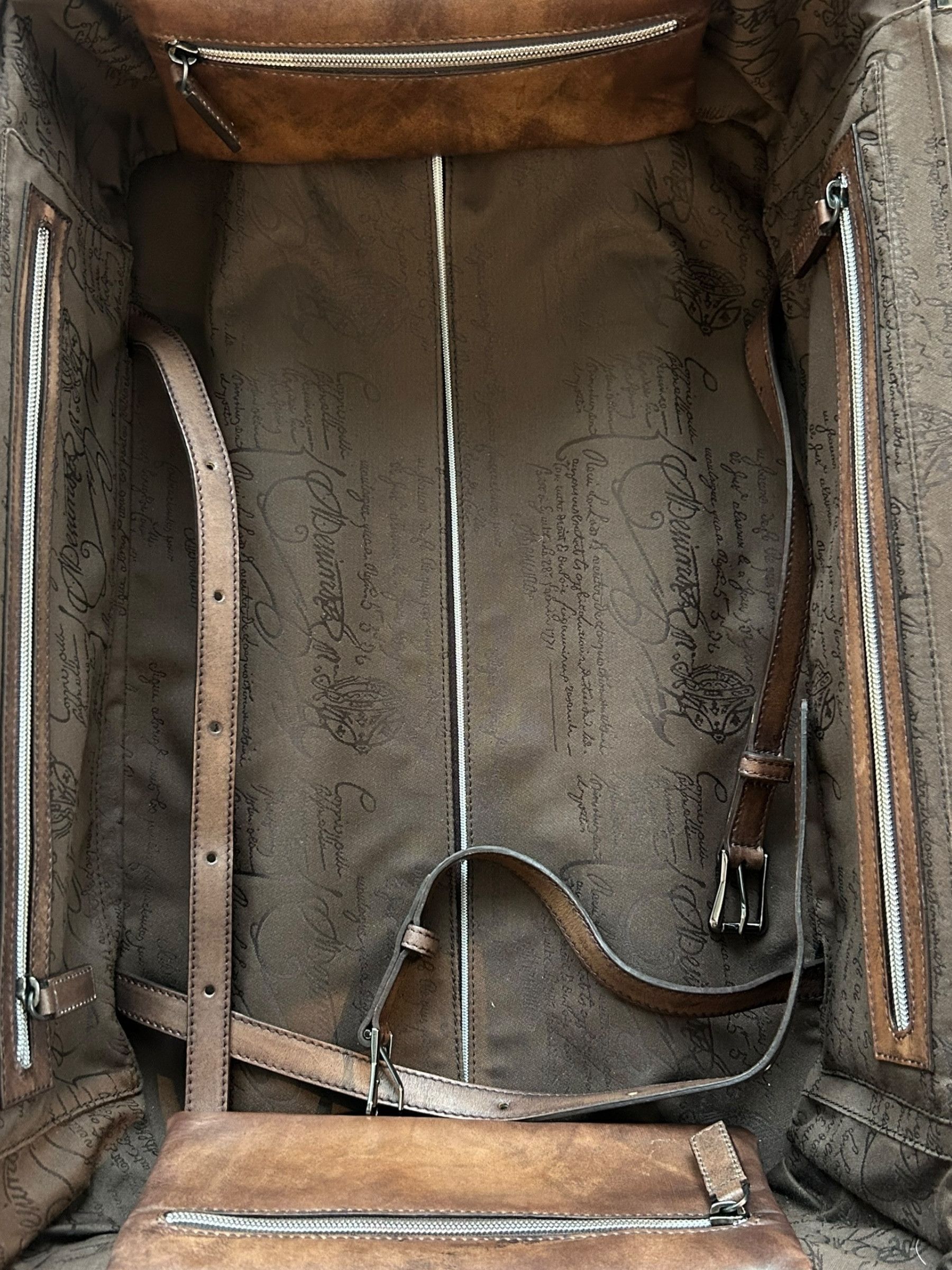 Berluti Berluti Brown Formula Rolling Suitcase Size ONE SIZE - 7 Thumbnail