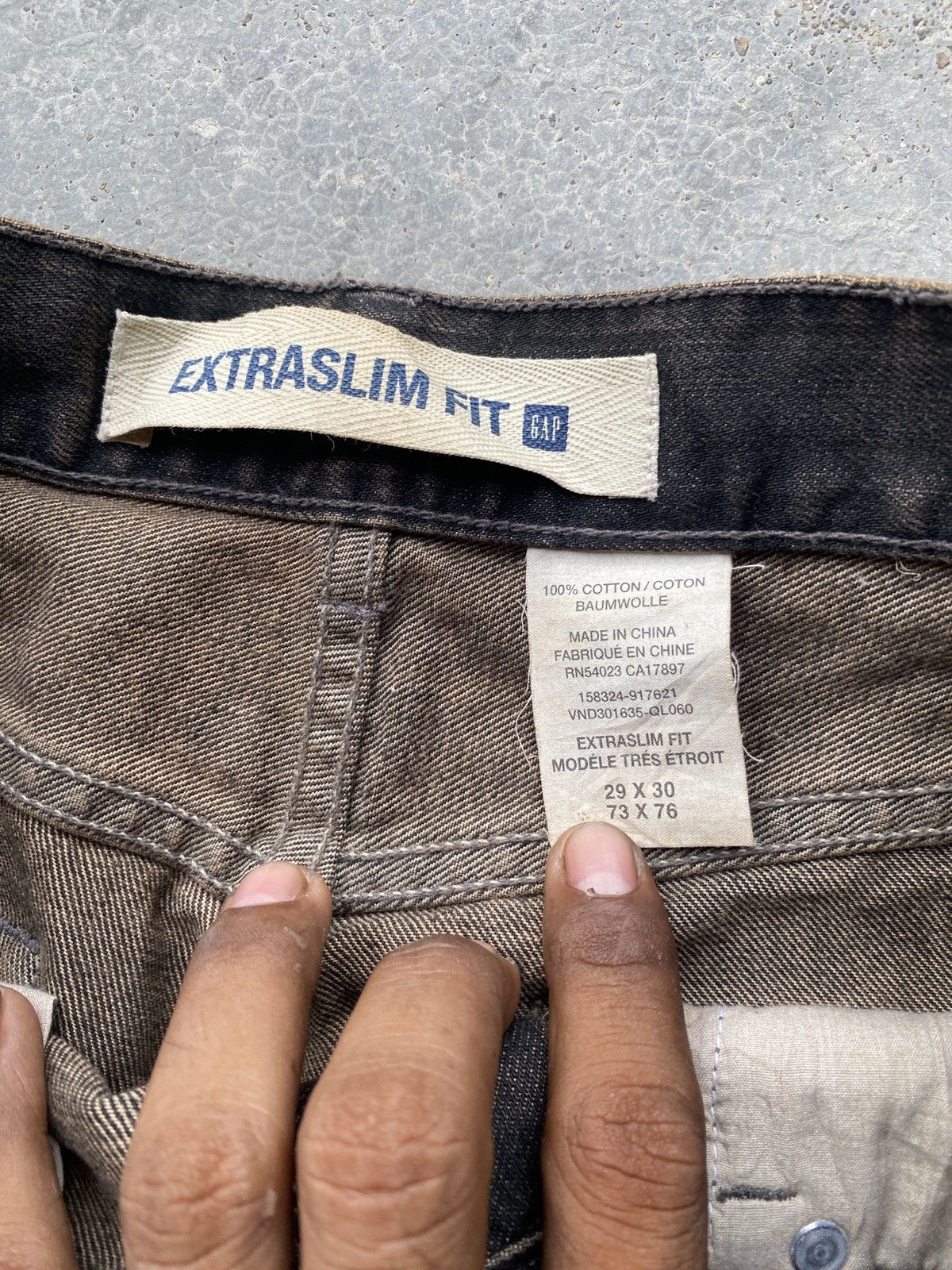 Gap × Vintage Gap 1996 slimfit denim Size US 29 - 6 Thumbnail