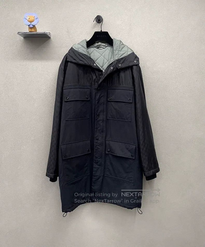 Gucci Gucci Black multi-pocket cotton jacket Size US S / EU 44-46 / 1 - 1 Thumbnail
