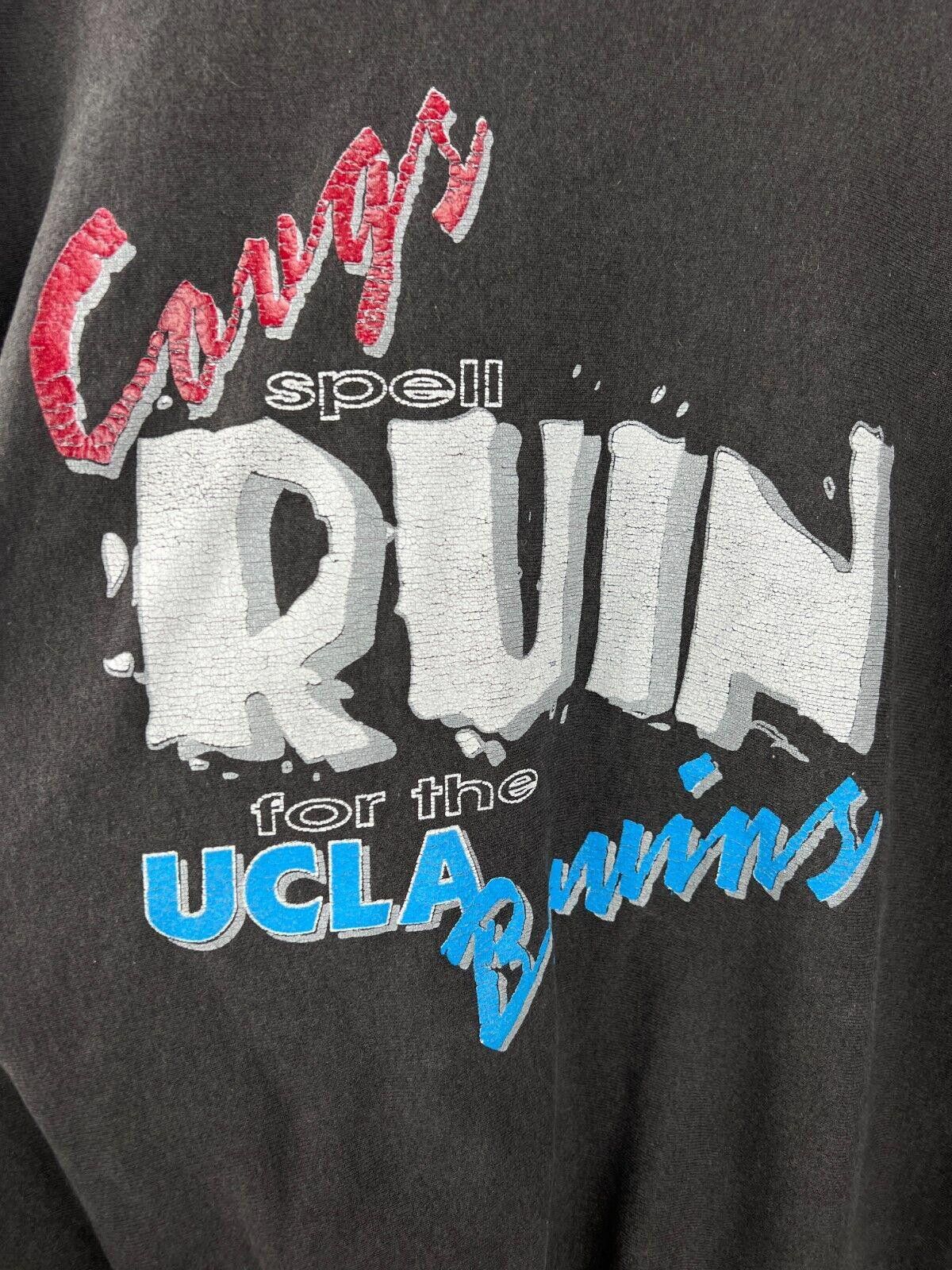 Vintage 80s Vintage UCLA Bruins Sweatshirt Graphic Made in USA Size ONE SIZE - 6 Thumbnail