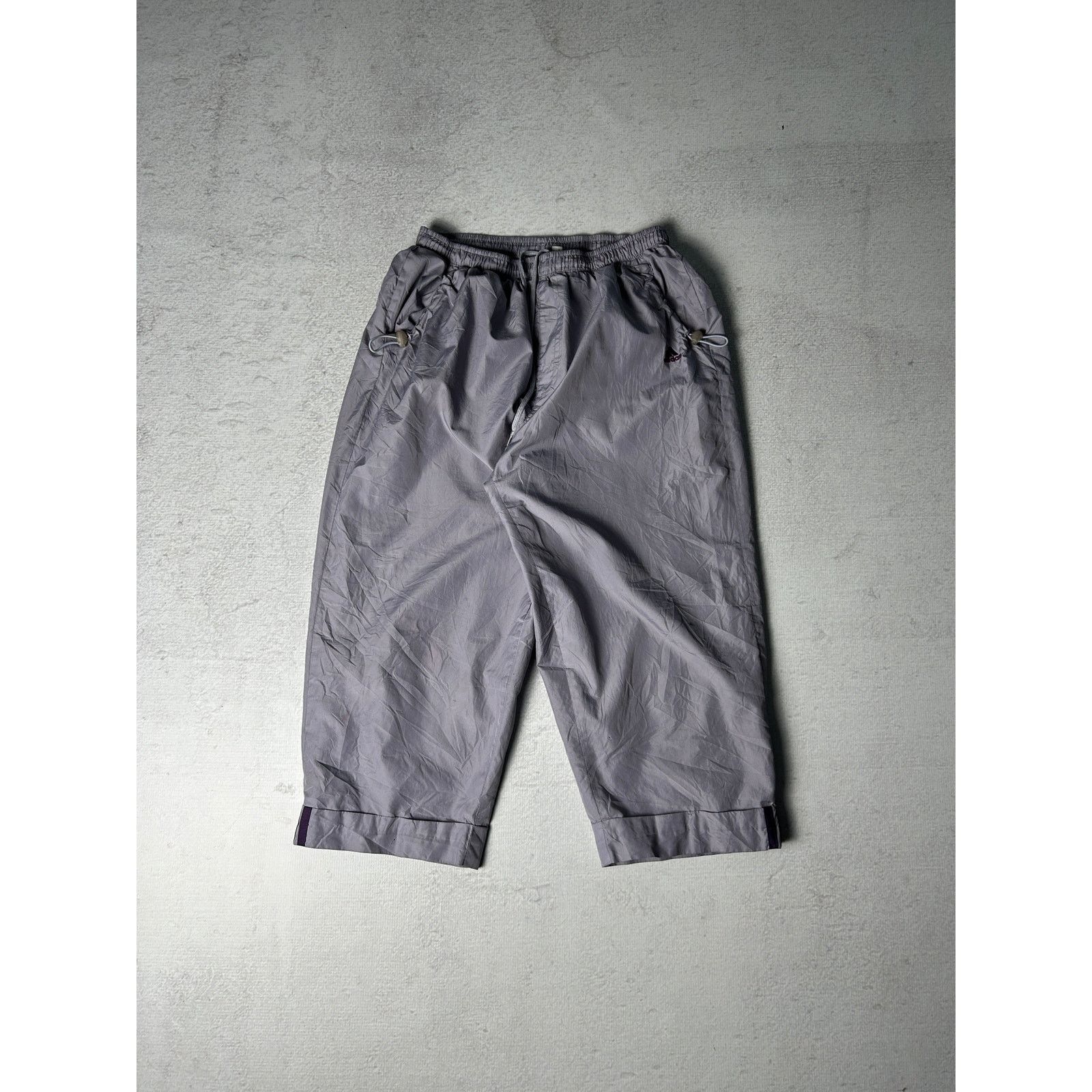 Adidas Vintage Adidas Gray Track Pants, Womenswear - Women's Large Size 28" / US 6 / IT 42 - 1 Thumbnail