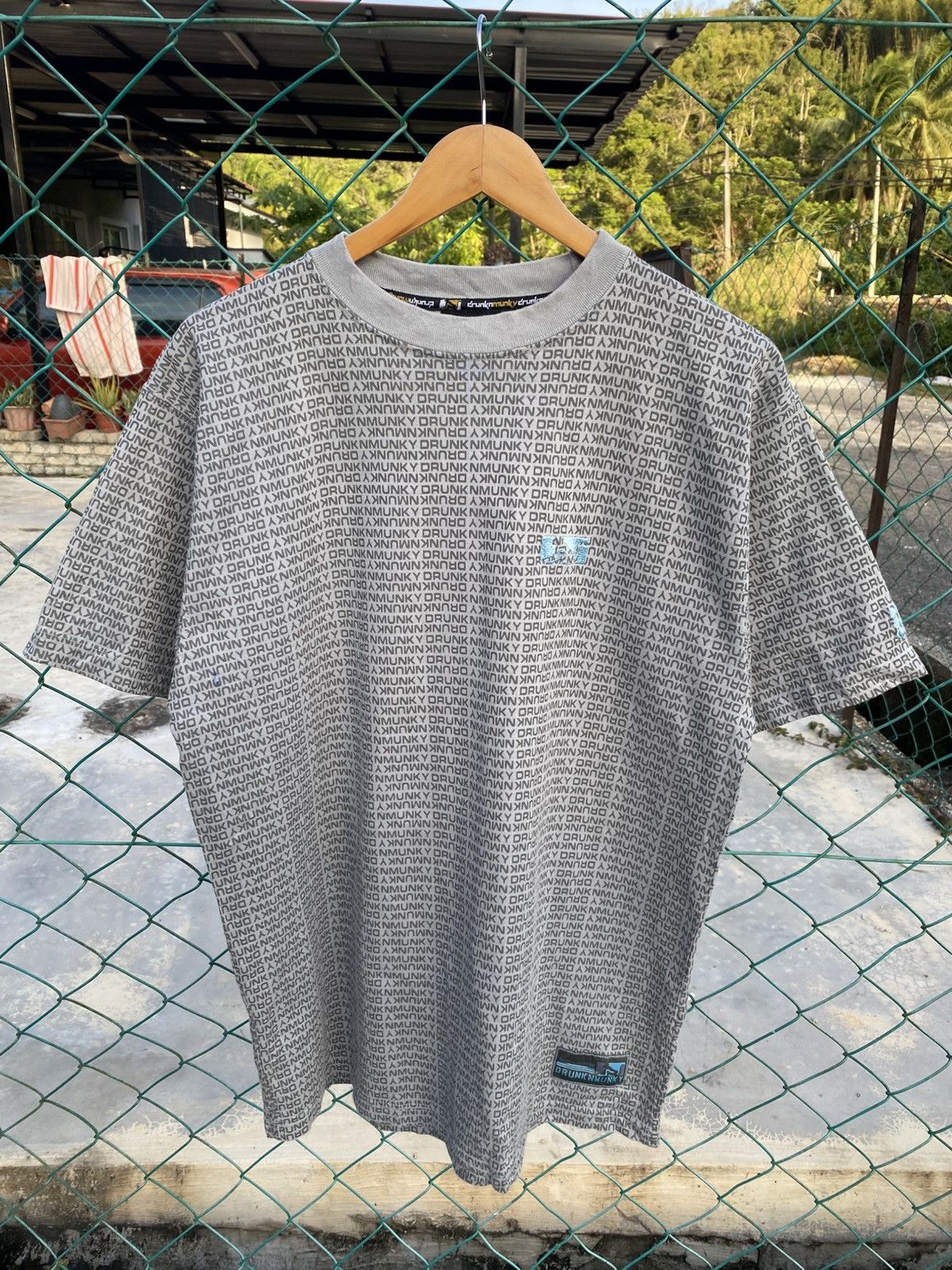 DrunknMunky Vintage DrunknMunky spellout monogram streewear tshirts Size US M / EU 48-50 / 2 - 1 Thumbnail