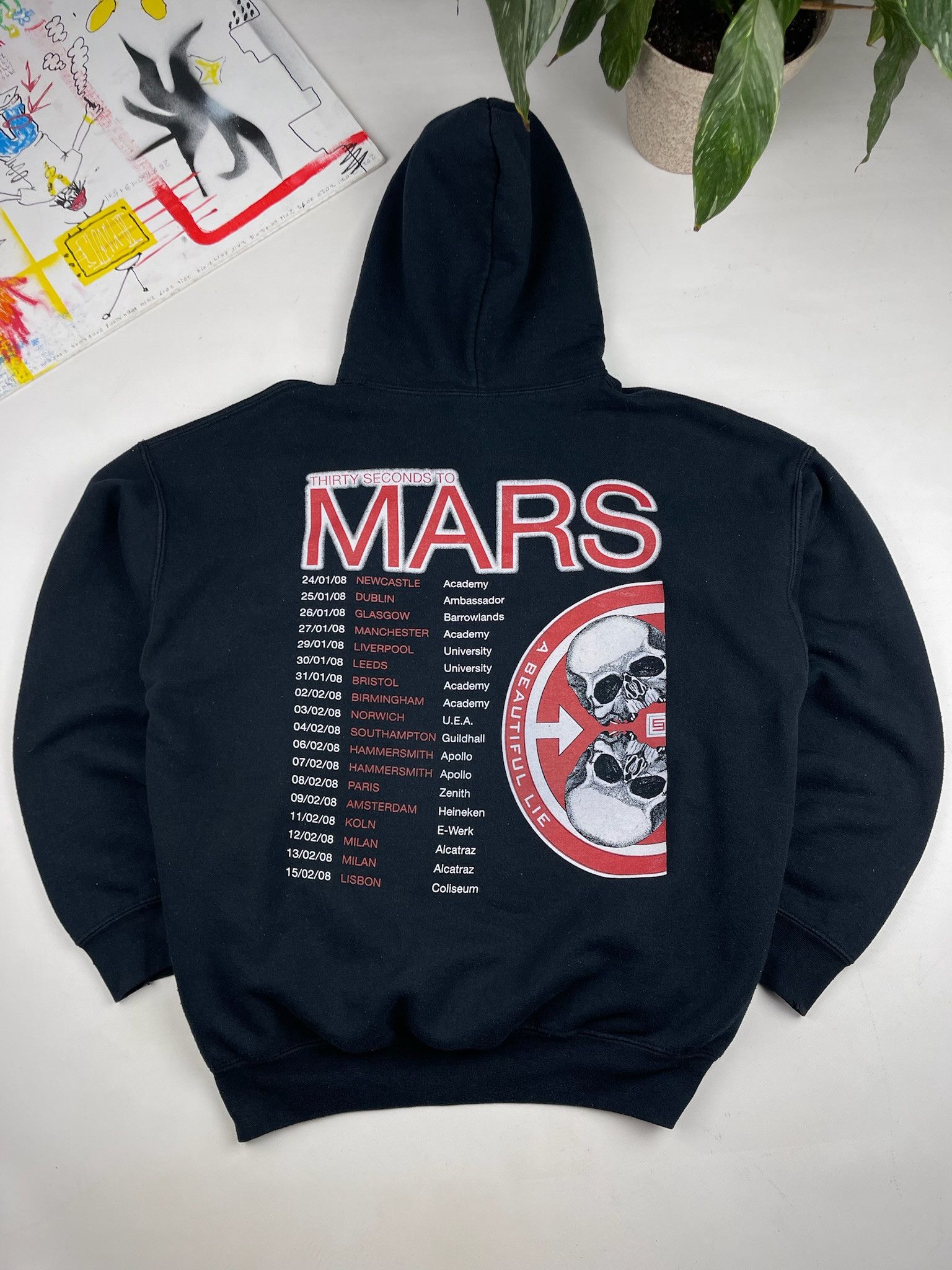 Band Tees Vintage 30 Seconds to Mars hoodie Size US L / EU 52-54 / 3 - 1 Thumbnail