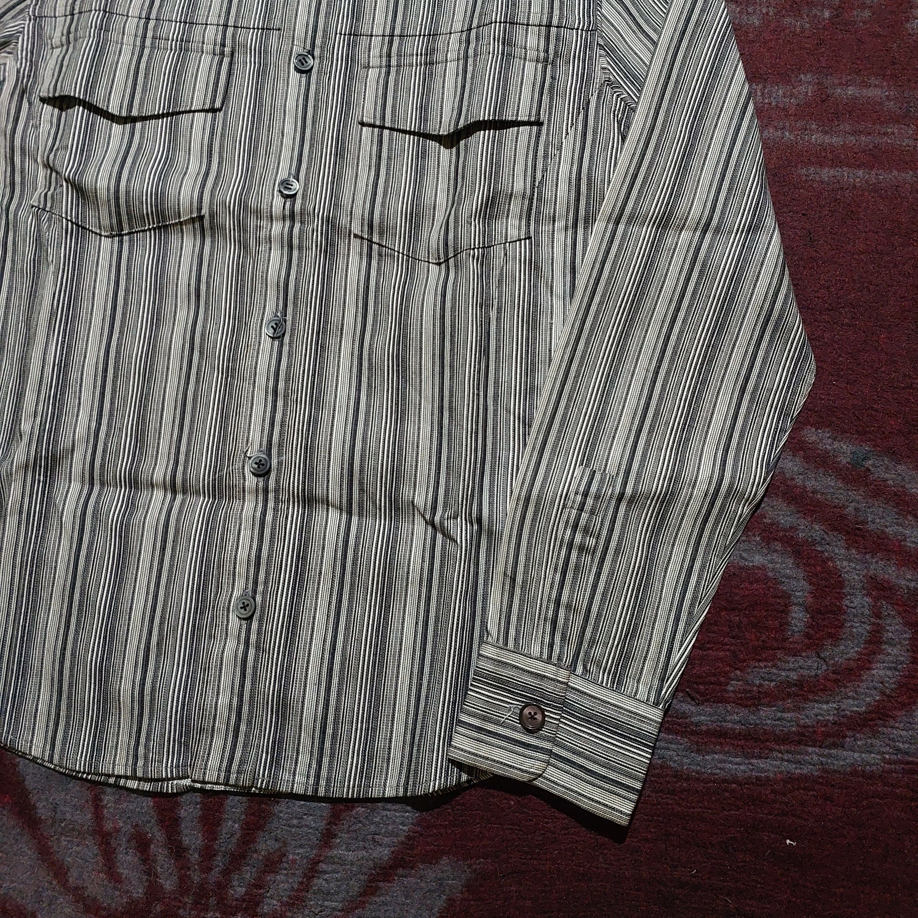 Issey Miyake Tete Homme issey miyake button up L/s shirt Size US M / EU 48-50 / 2 - 3 Thumbnail