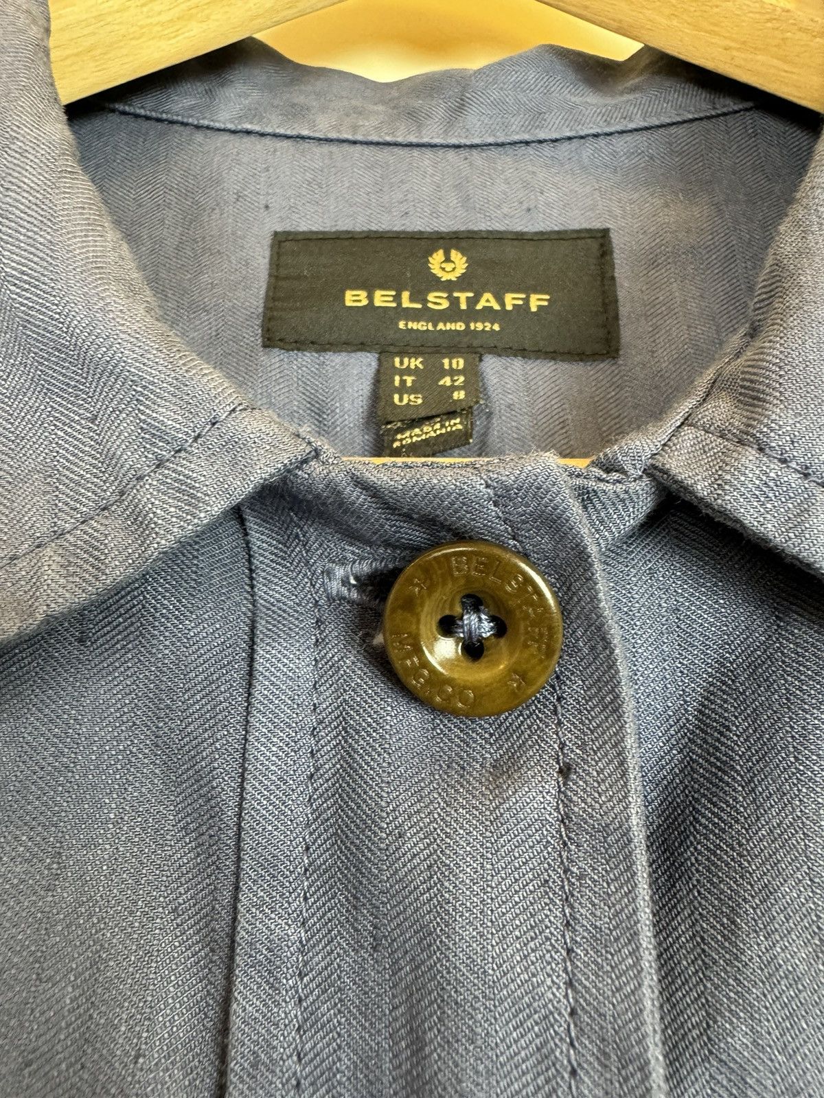 Belstaff Belstaff Indra shirt cotton linen unisex racing riding S Size US S / EU 44-46 / 1 - 8 Thumbnail