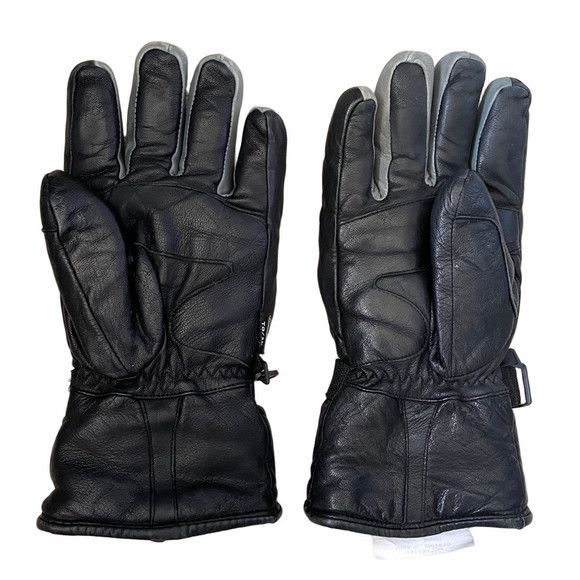 Other Auclair Black Leather Gloves - XL Size ONE SIZE - 6 Thumbnail