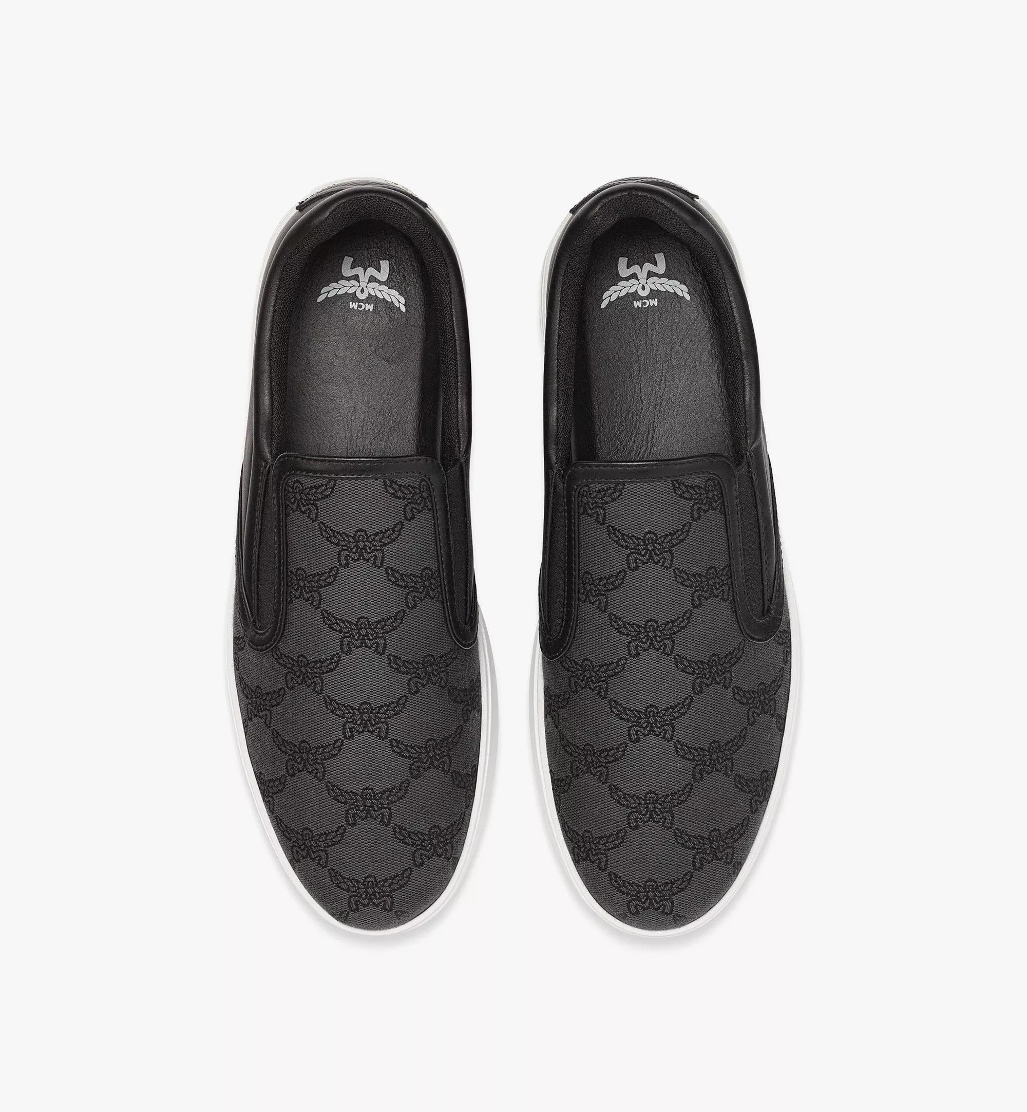 MCM o1mt1gz0325 Low-Top Sneakers in Black/Grey Size US 10 / EU 43 - 2 Thumbnail