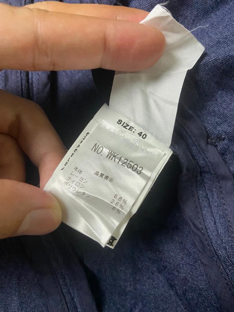 Japanese Brand QcQc Brand Distressed Button Blazer Jacket (185) Size US XXS / EU 40 - 5 Thumbnail