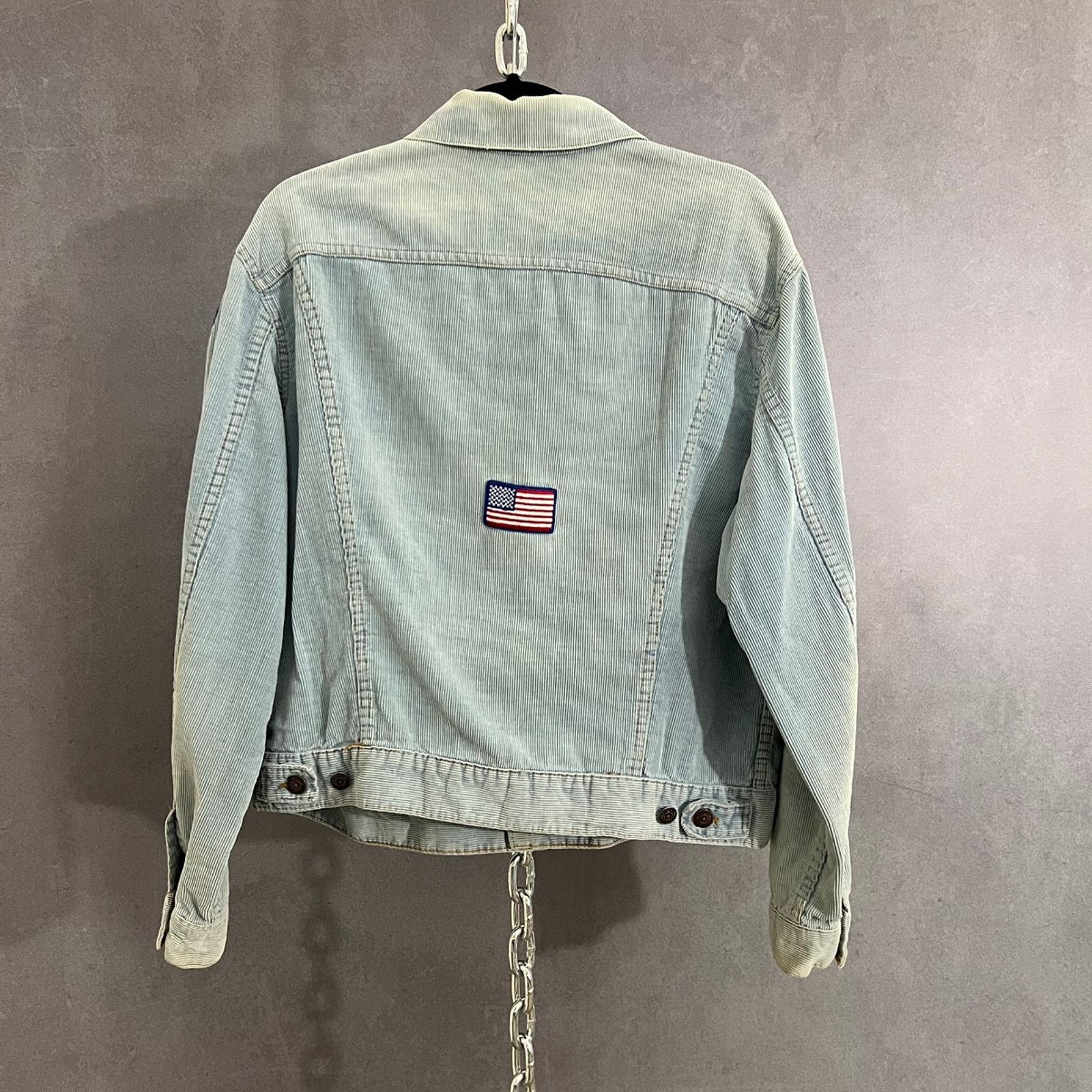 Levi's × Vintage Men's Vintage 70's Levi's USA Light Blue Corduroy SZ 44 Size US M / EU 48-50 / 2 - 2 Thumbnail