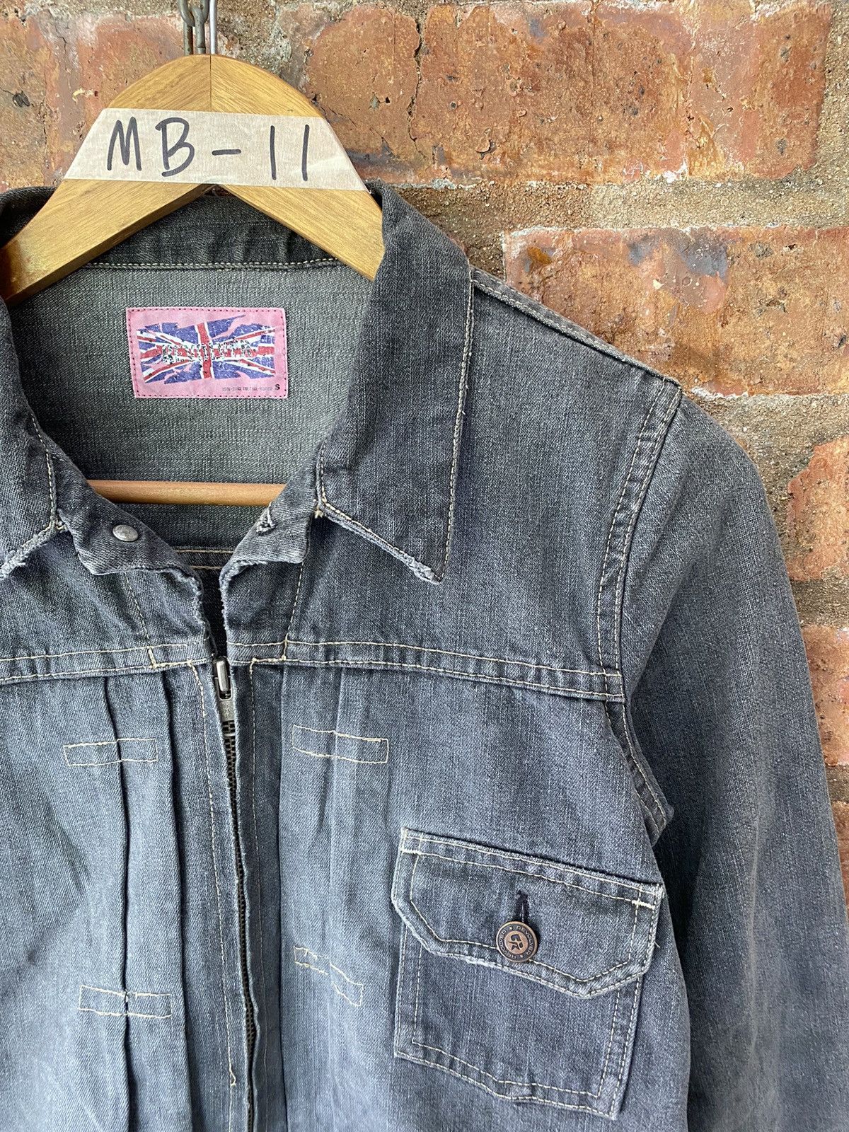 Japanese Brand AW2001 Revolver Japan denim Jacket Size US S / EU 44-46 / 1 - 5 Thumbnail