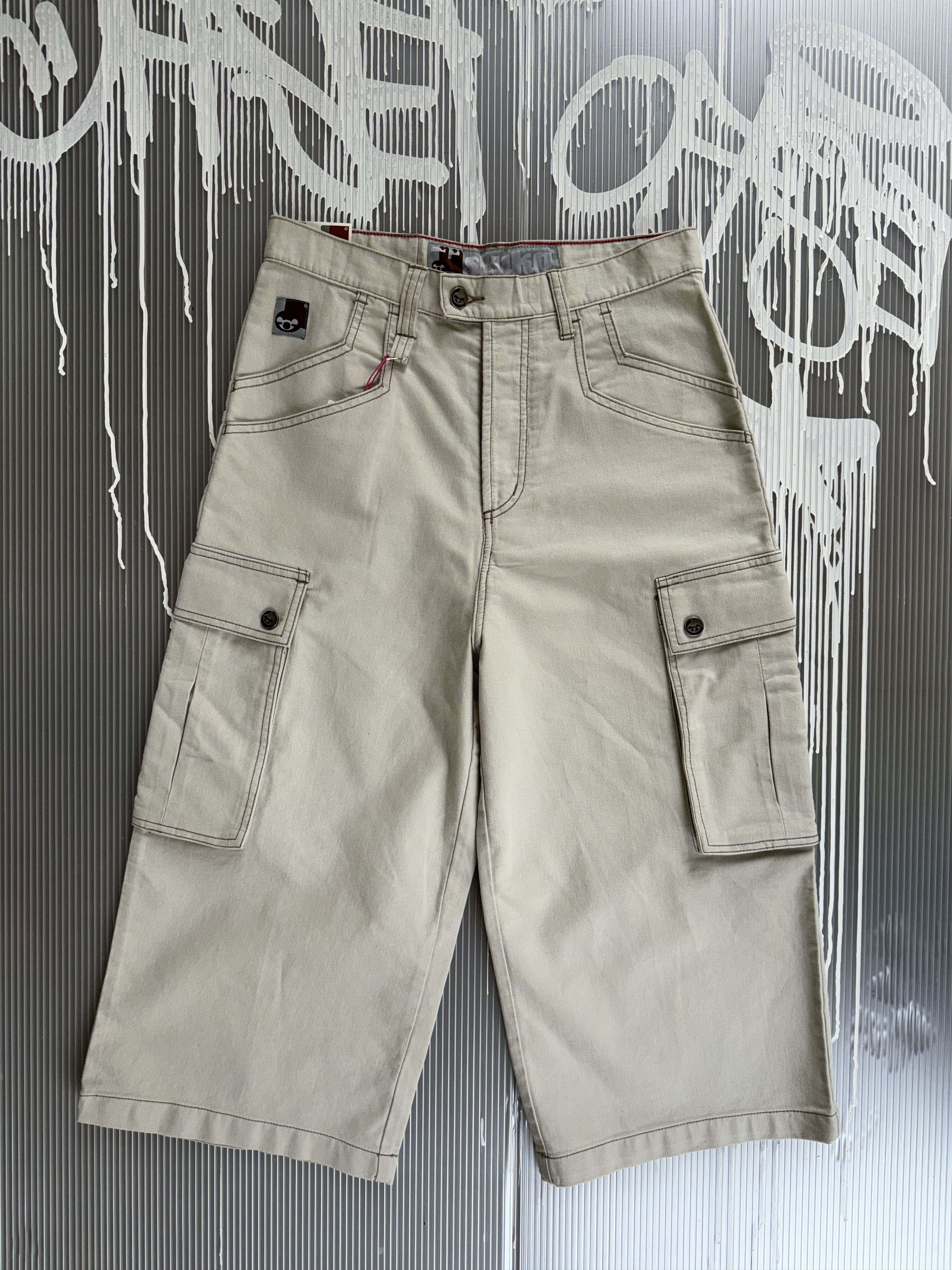 JNCO Stuka cream jorts - W30 Size US 30 / EU 46 - 2 Thumbnail